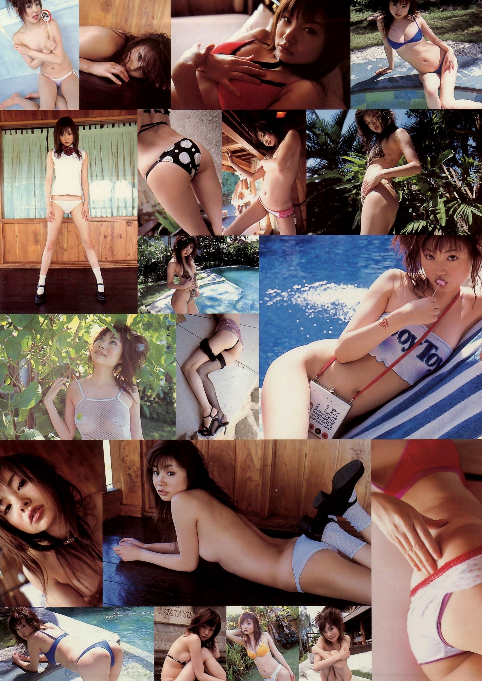 Gallery - 铃木茜写真集《LoliCat》泳池比基尼与校服诱惑清纯大尺度私房照97P性感校服比基尼私房照清纯 铃木茜女神私房照_秀色女神 - image 93