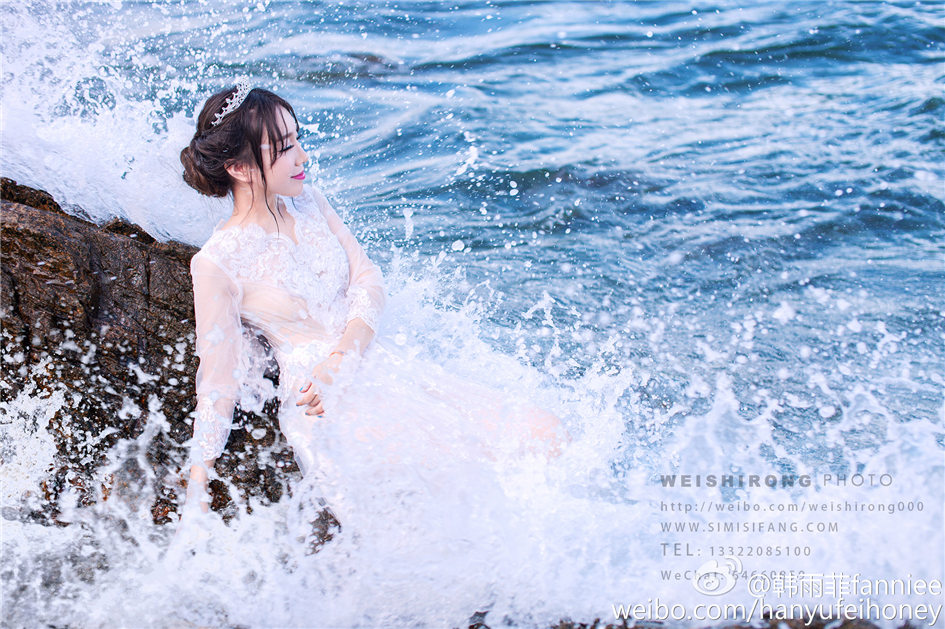 韩雨菲fanniee 平面模特性感个性写真图片