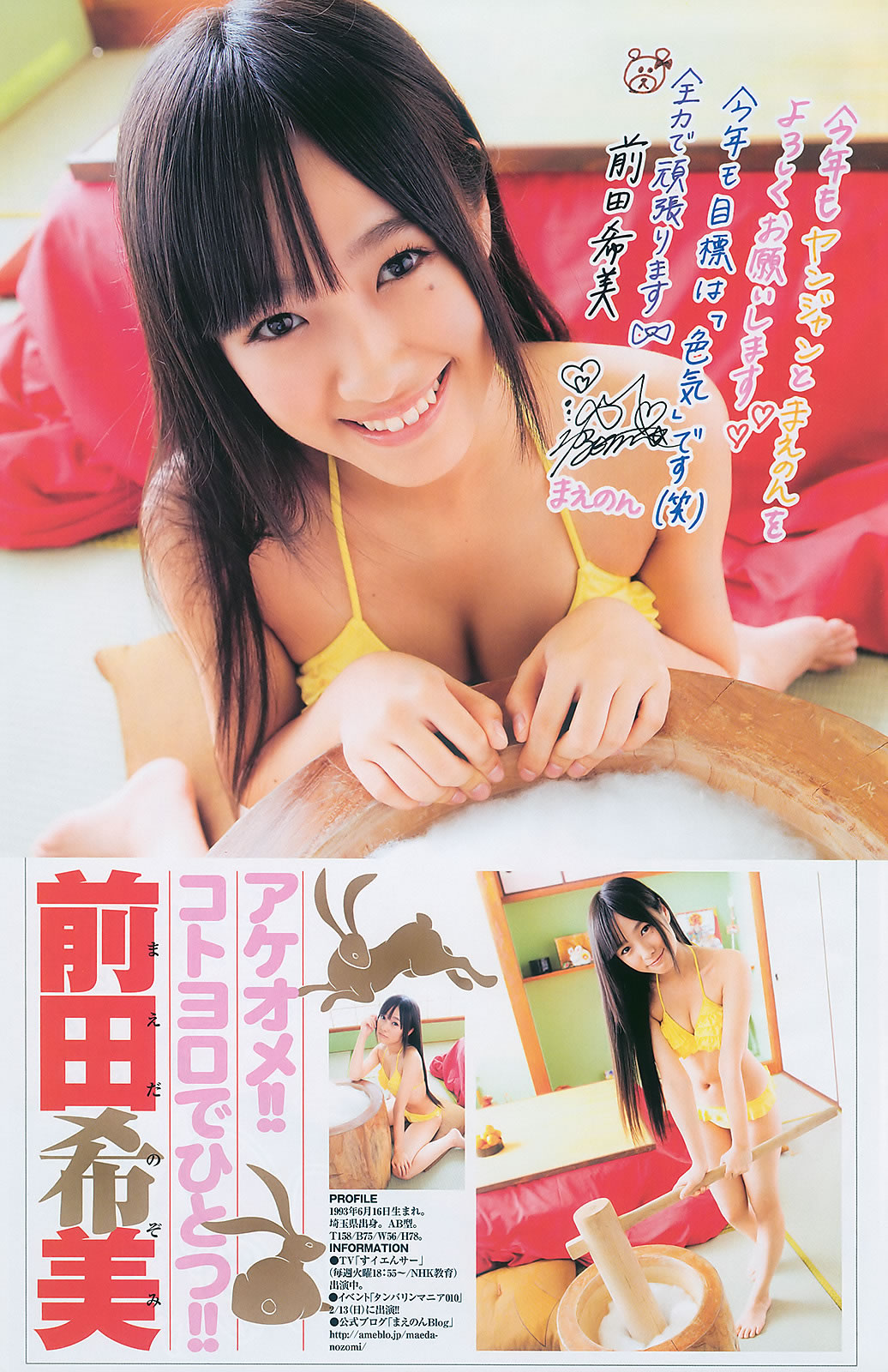 [Weekly Playboy]高清写真图2011 No.06-07 筱田麻里子 西田麻衣 滝裕可里 森田凉花 内田理央 北川富纪子 西田有沙
