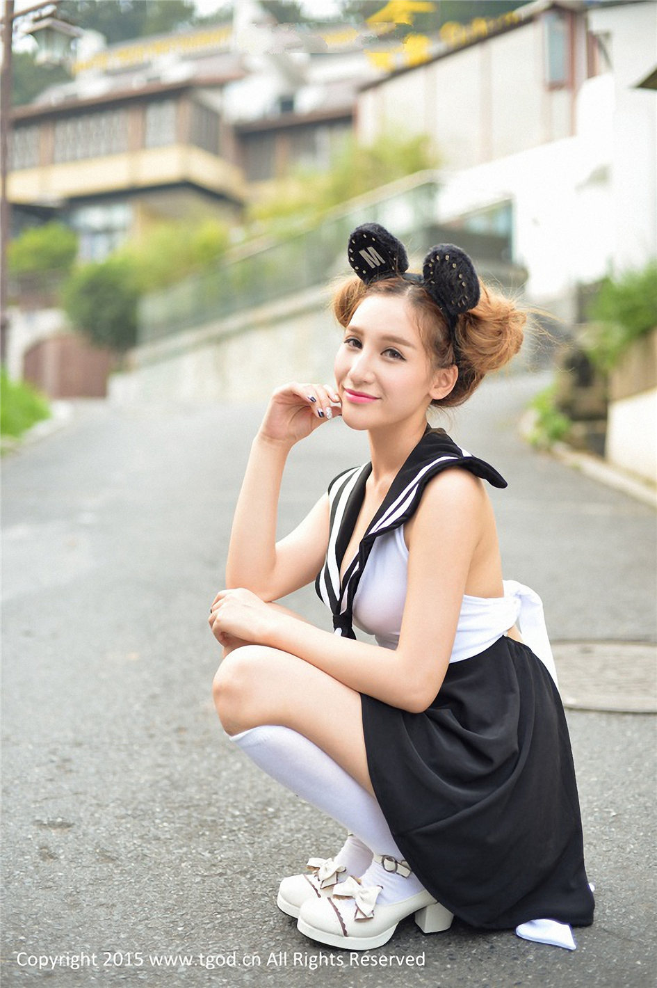 艾希Ice [TGOD推女神]高清写真图小沐阳光之浙西民宿 大胸嫩模