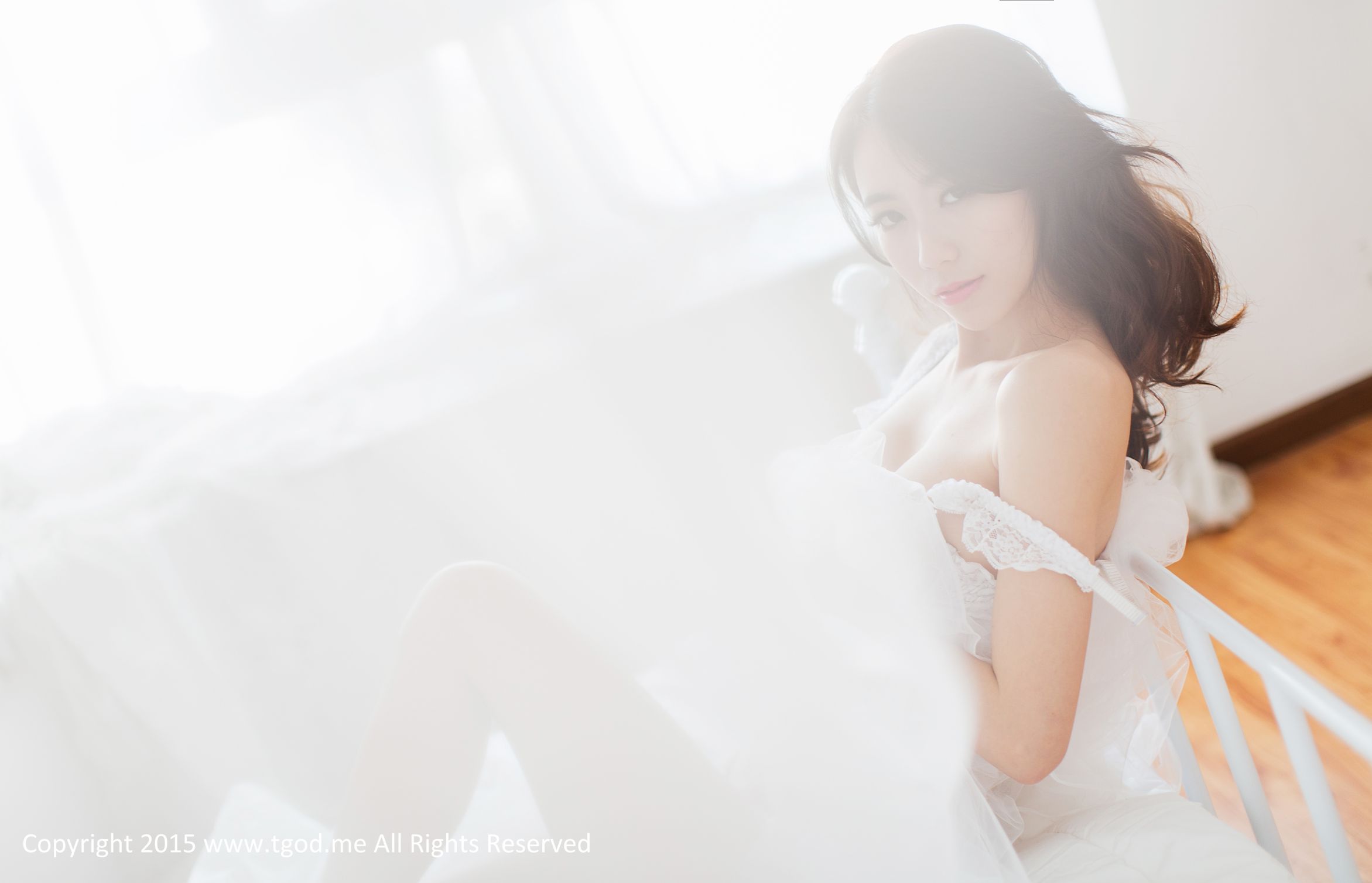 邓雪sweet -日系写真图-蕾丝的诱惑 [TGOD推女神]高清写真图