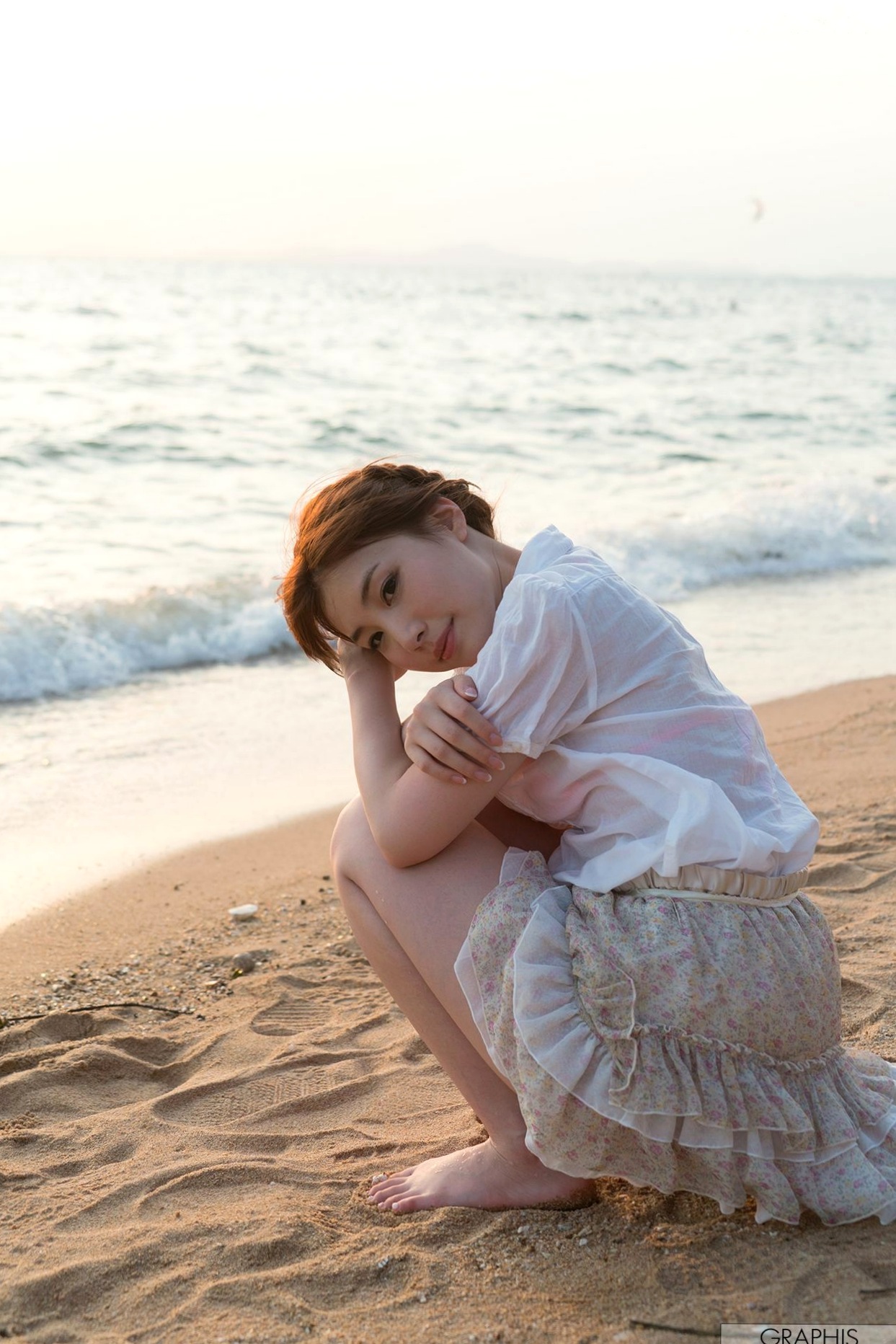 Gallery - Graphis_长谷川るい《Pleasant Vacation》写真集，高颜值女神居家私房秀，泳池边清纯诱惑，极致展现绝美臀部曲线日本性感私房照美腿诱惑 长谷川留衣女神私房照_秀色女神 - image 7