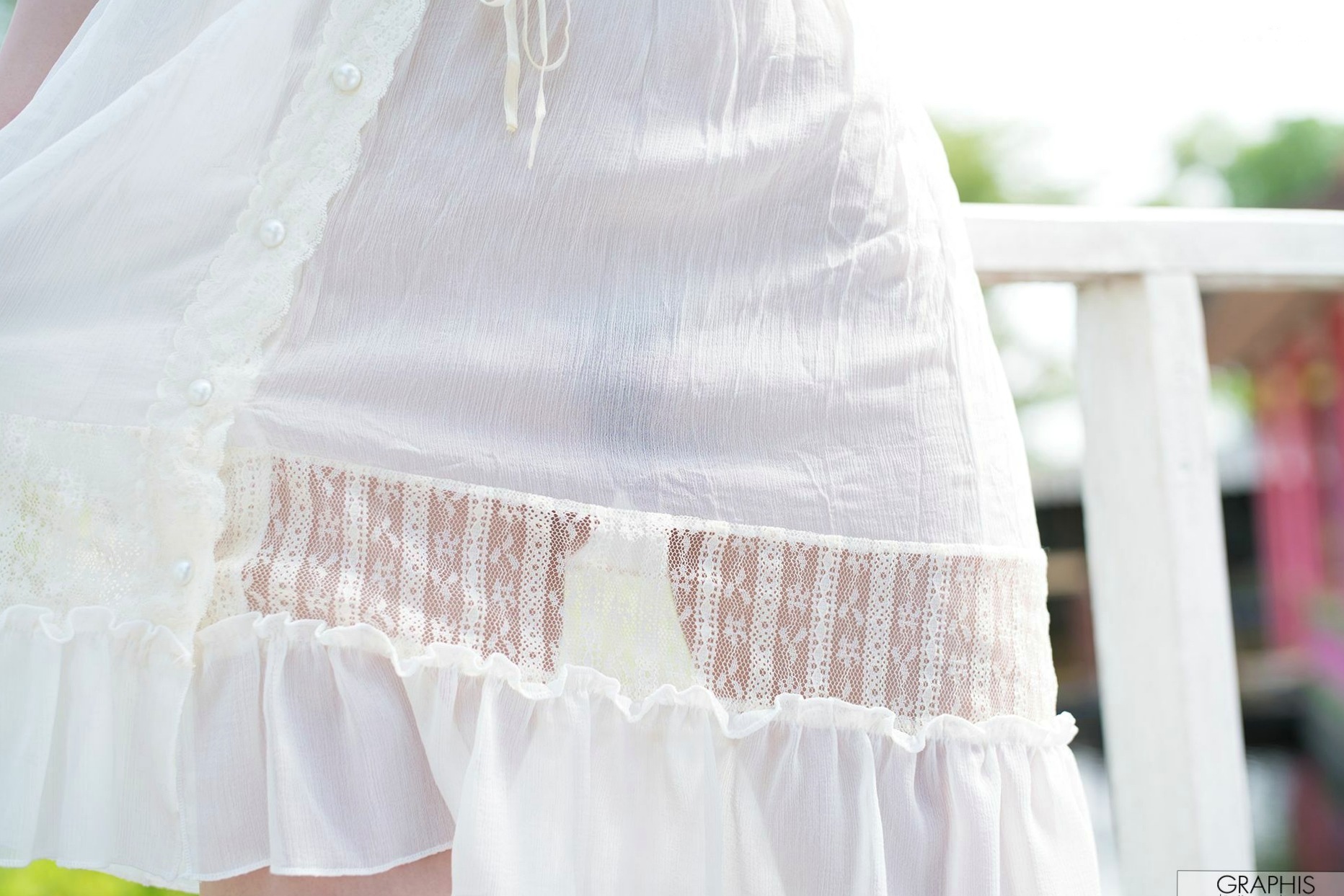 Gallery - Graphis_长谷川るい《Pleasant Vacation》写真集，高颜值女神居家私房秀，泳池边清纯诱惑，极致展现绝美臀部曲线日本性感私房照美腿诱惑 长谷川留衣女神私房照_秀色女神 - image 12