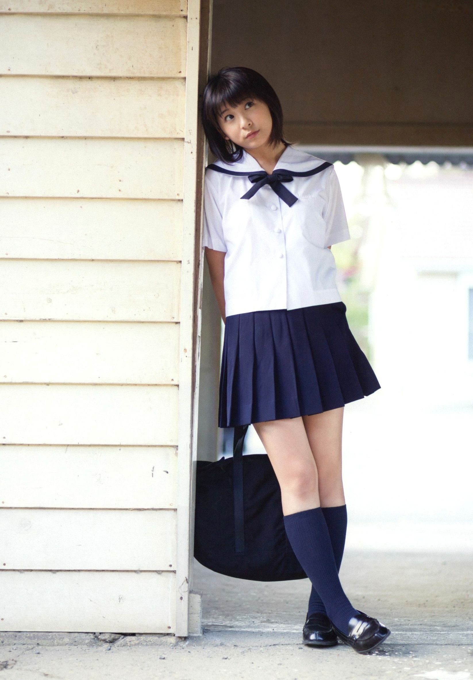 Gallery - PB写真集_福田花音《Kanyon 17》高清精选：青春校服美少女，清新治愈系写真集 [74P]清纯治愈系日本校服气质 福田花音女神私房照_秀色女神 - image 23