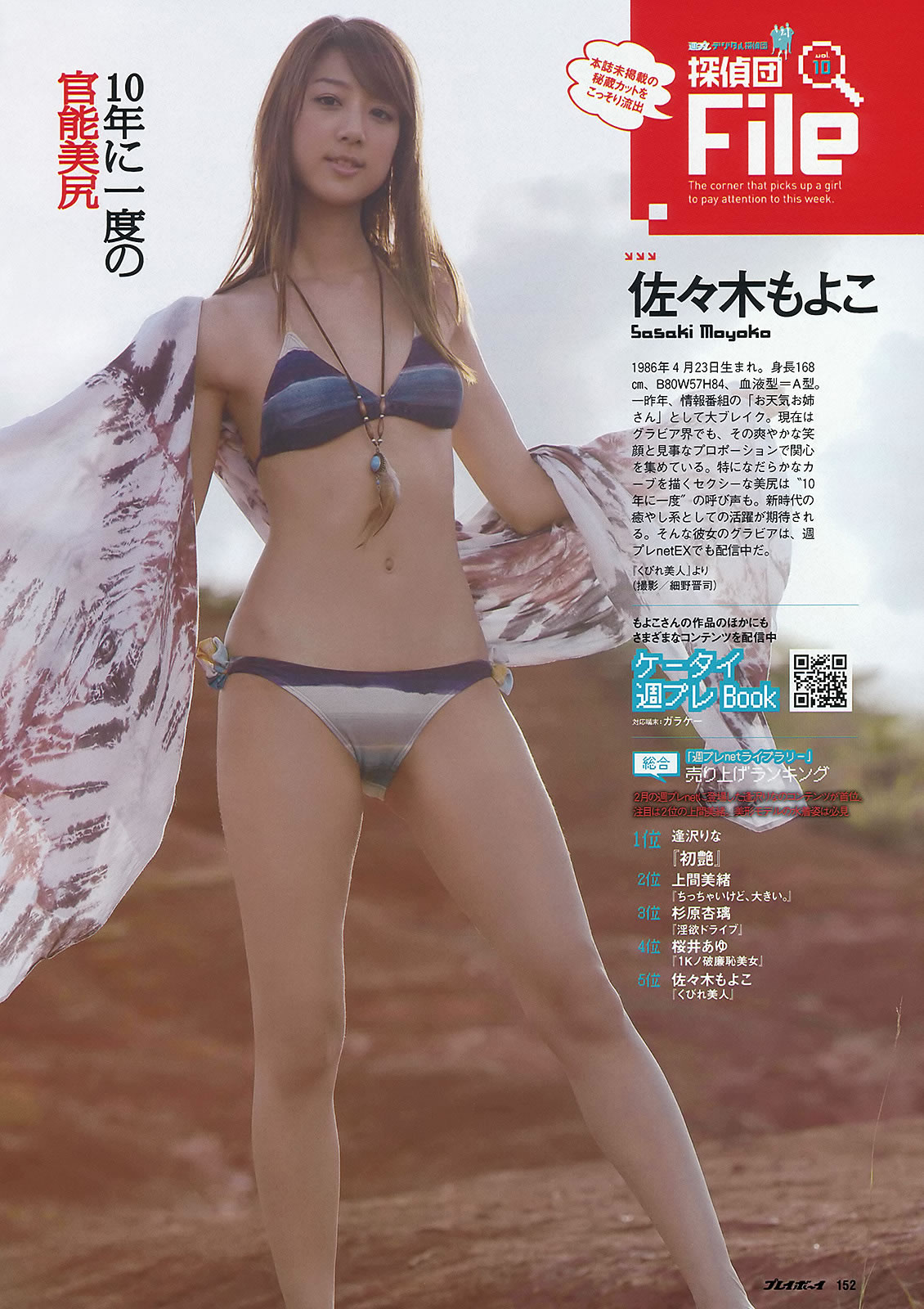 [Weekly Playboy]高清写真图2013.05.30 No.23 鬼头桃菜 上西恵