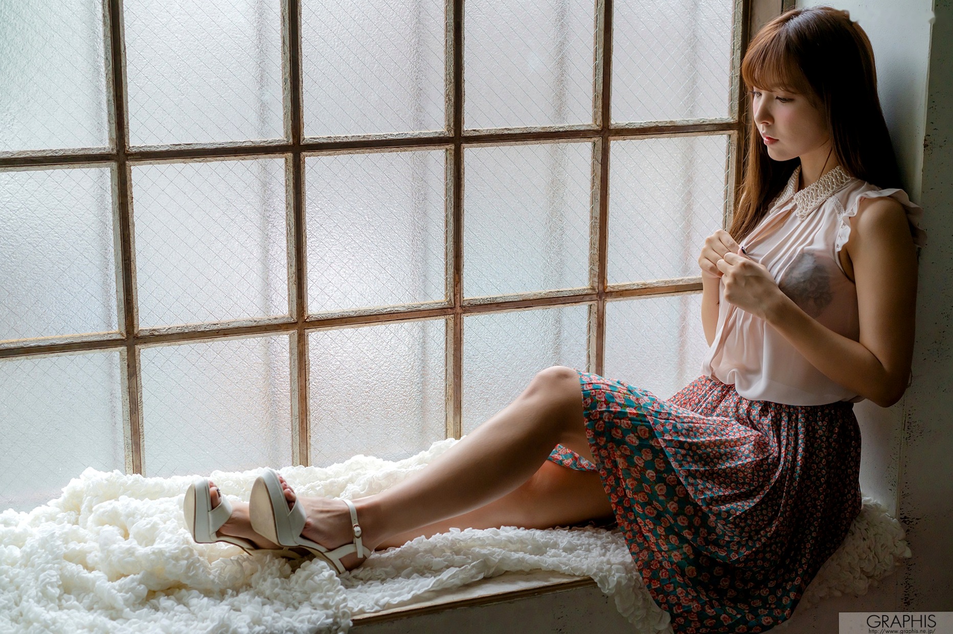 Gallery - 三上悠亚-《Sweet-Smile》-Graphis-Gals-No.461-居家私房内衣诱惑，展现绝美身材与清纯动人气质，无圣光大尺度美图性感尤物日本私房照大尺度 三上悠亚女神私房照_秀色女神 - image 95
