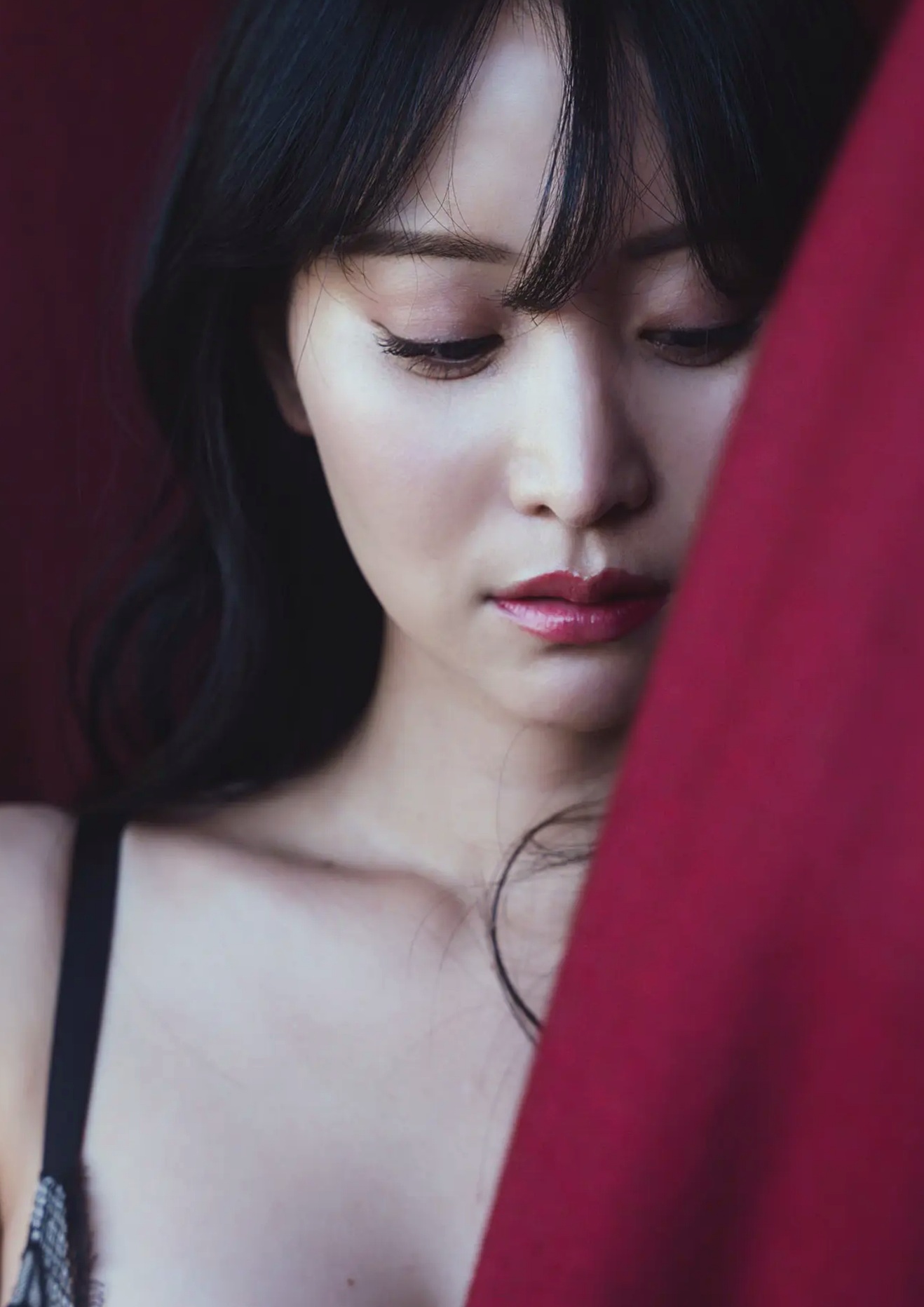 永尾まりや - 黄昏港湾性感写真 蕾丝内衣与黑丝诱惑私房大片 [73P]