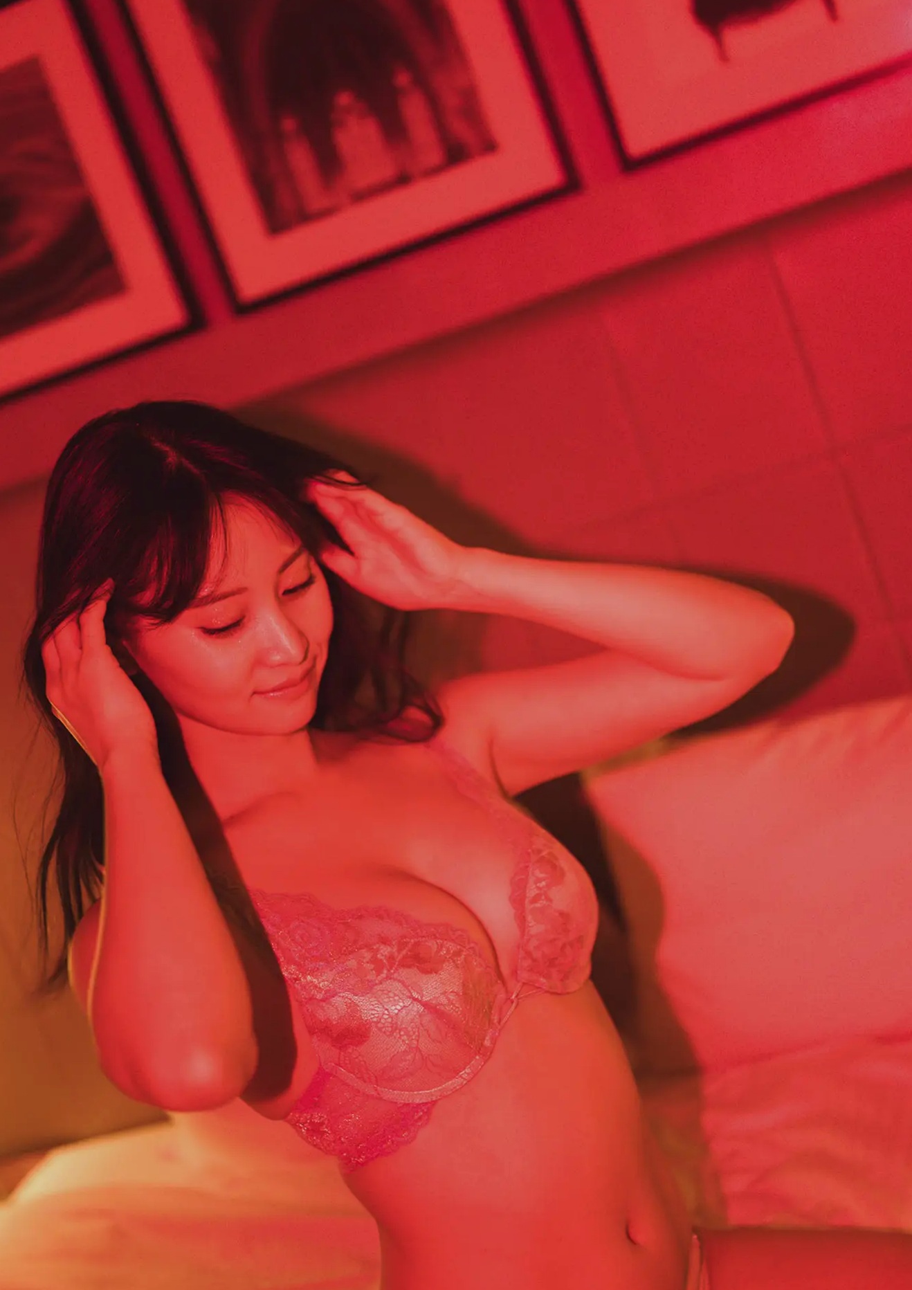 永尾まりや - 黄昏港湾性感写真 蕾丝内衣与黑丝诱惑私房大片 [73P]