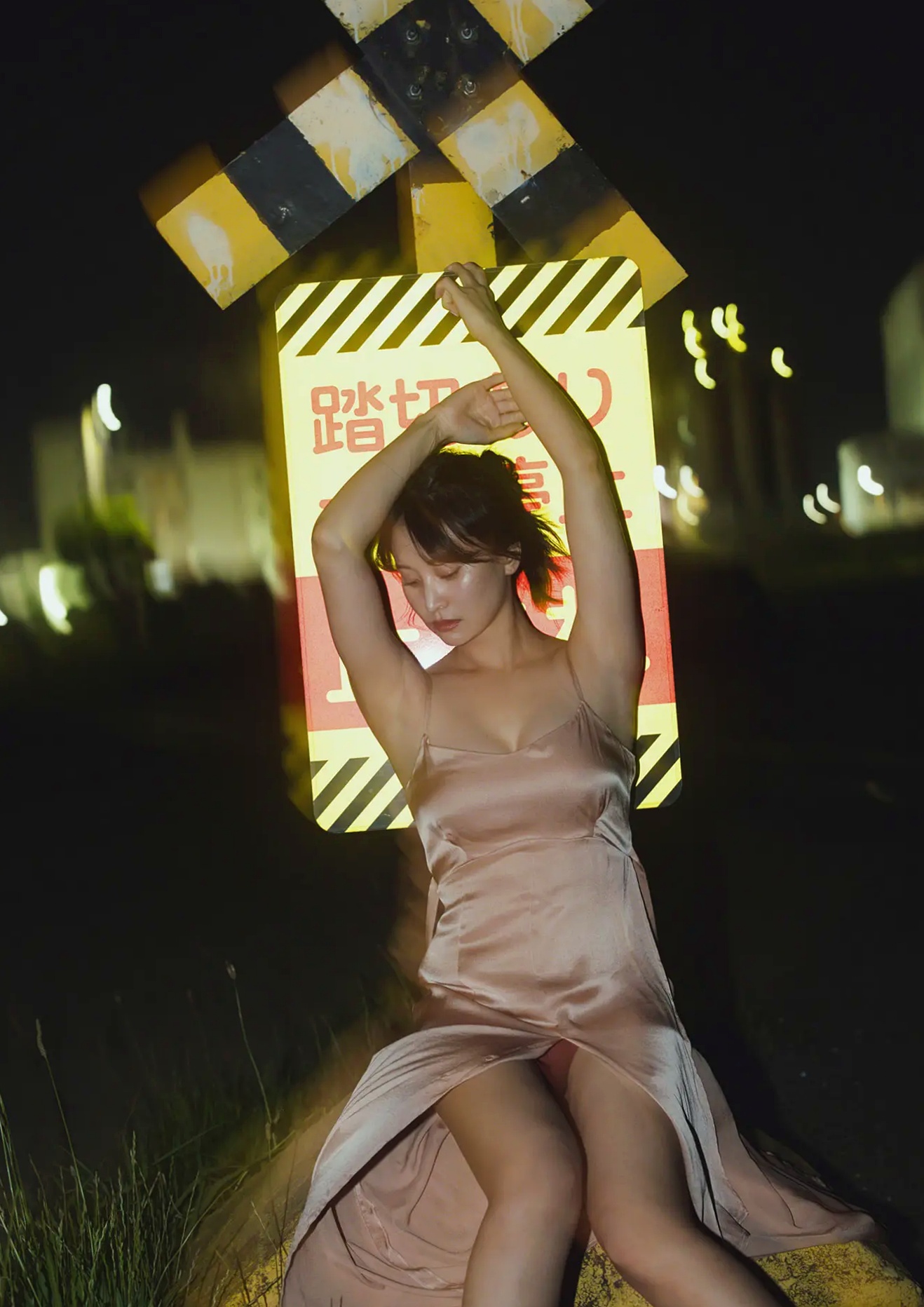 永尾まりや - 黄昏港湾性感写真 蕾丝内衣与黑丝诱惑私房大片 [73P]