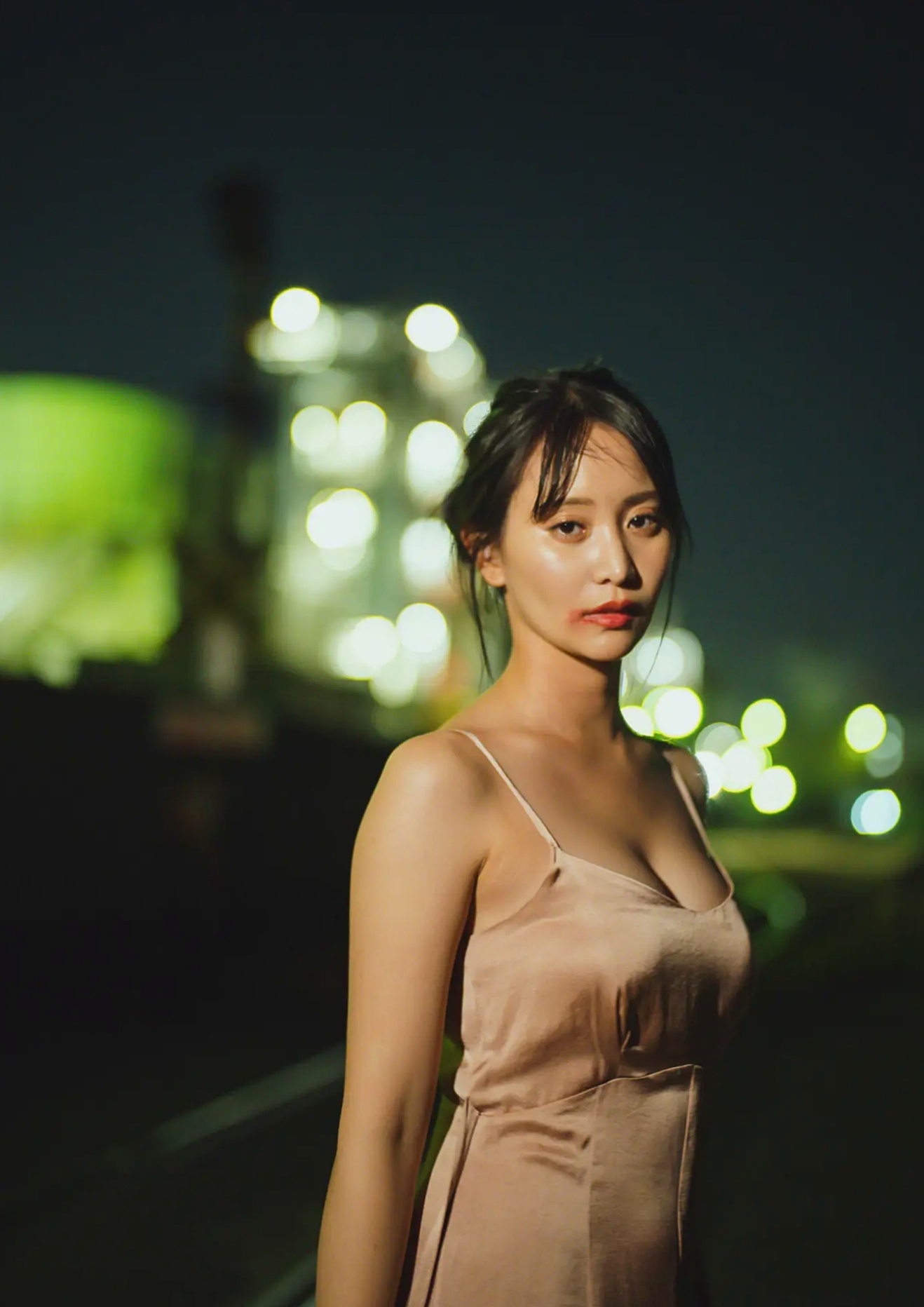 永尾まりや - 黄昏港湾性感写真 蕾丝内衣与黑丝诱惑私房大片 [73P]