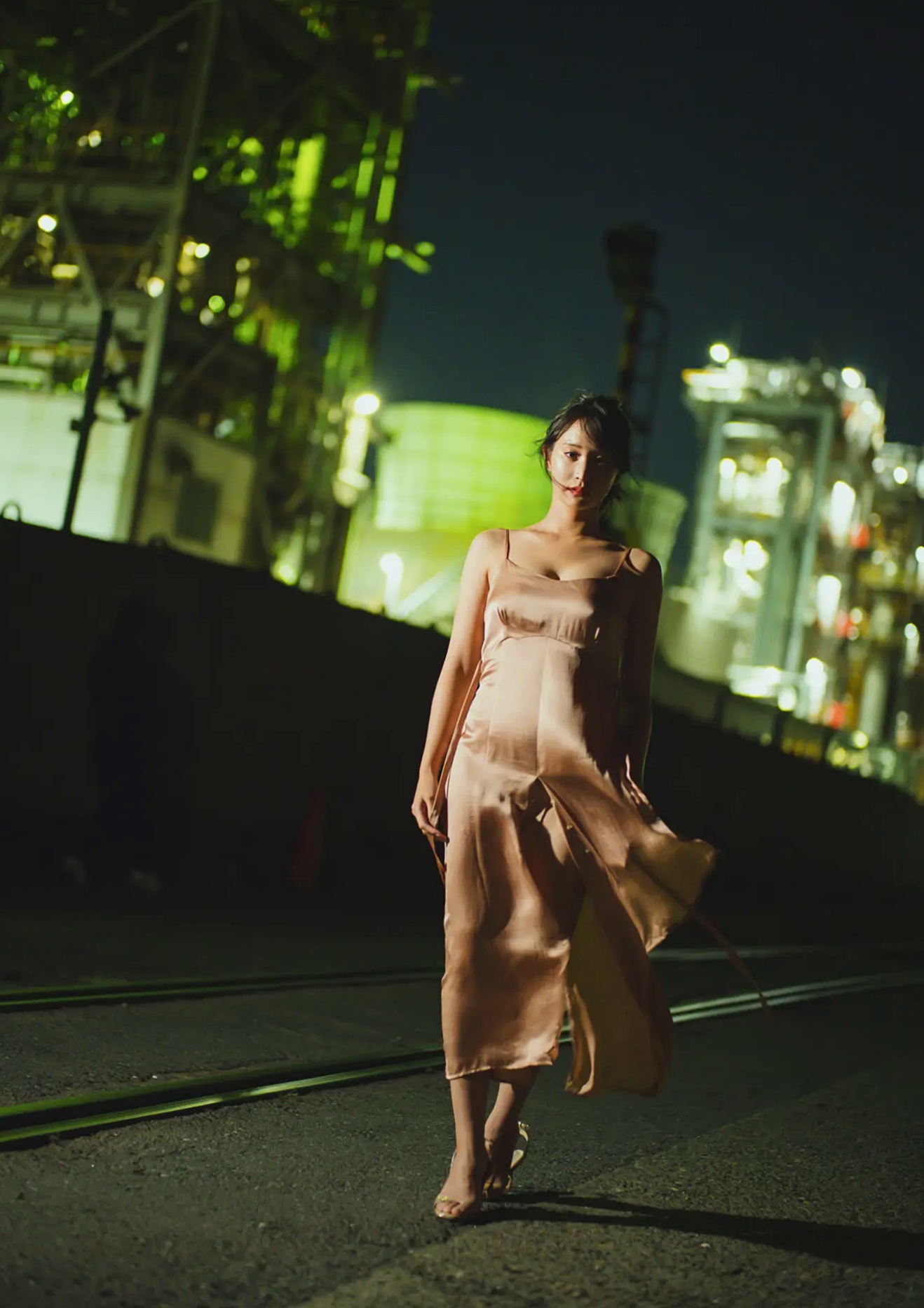 永尾まりや - 黄昏港湾性感写真 蕾丝内衣与黑丝诱惑私房大片 [73P]