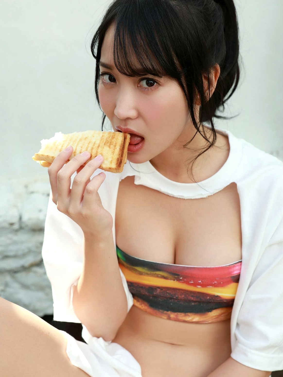 Gallery - Sabra 永尾まりや《まりやに首ったけ！》高清写真集：湿身出浴与户外比基尼诱惑日本性感美腿浴室比基尼 永尾玛利亚女神私房照_秀色女神 - image 80