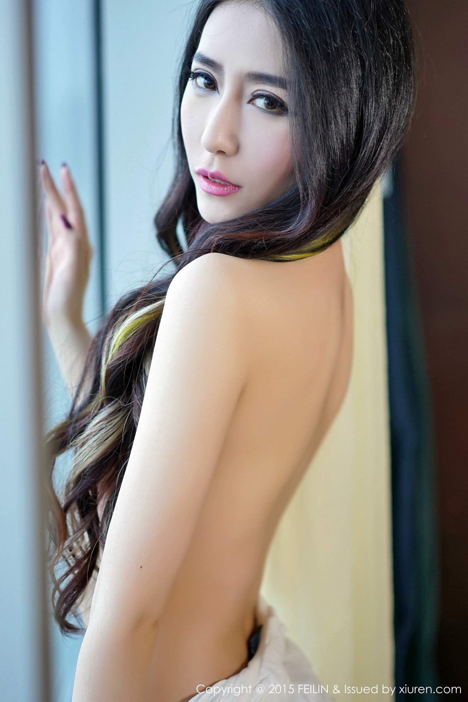 傅诗瑶SIRI [FEILIN嗲囡囡]高清写真图2015.10.15 VOL.008