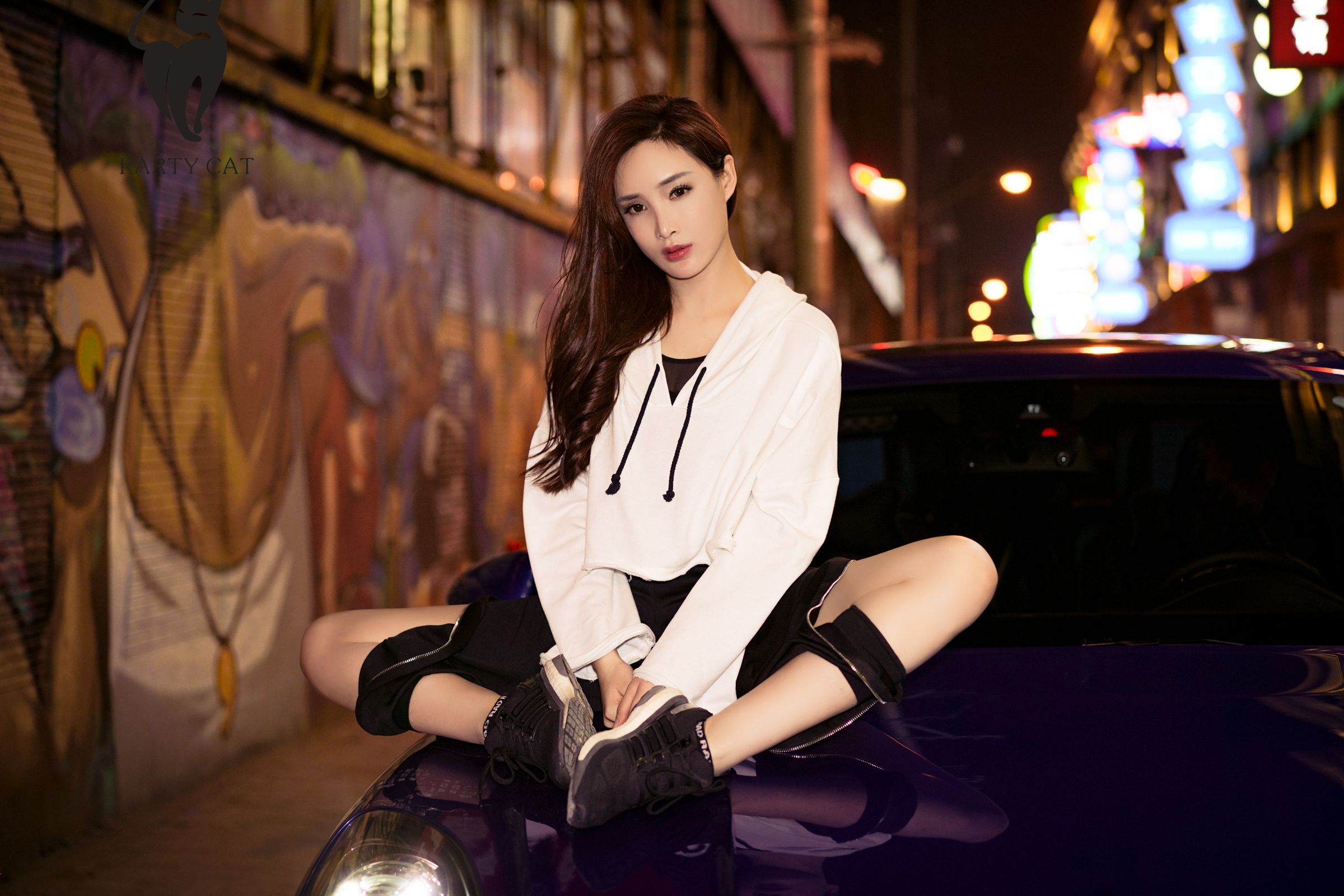 周妍希- [PartyCat轰趴猫]高清写真图 No.008 环肥燕瘦 ​​​​