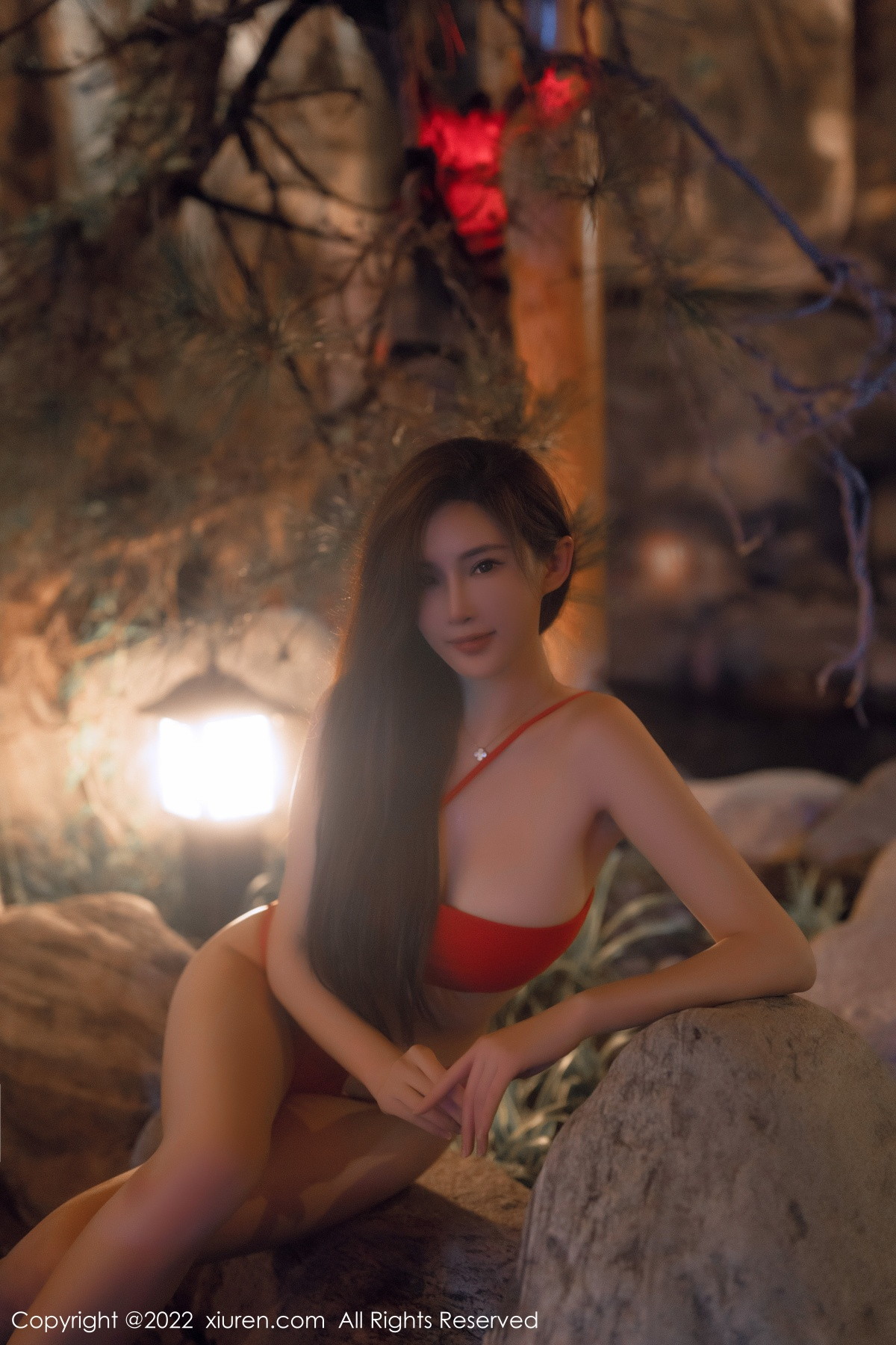 [XiuRen]高清写真图 2022.12.19 No.6014 Carol周妍希 温泉美臀