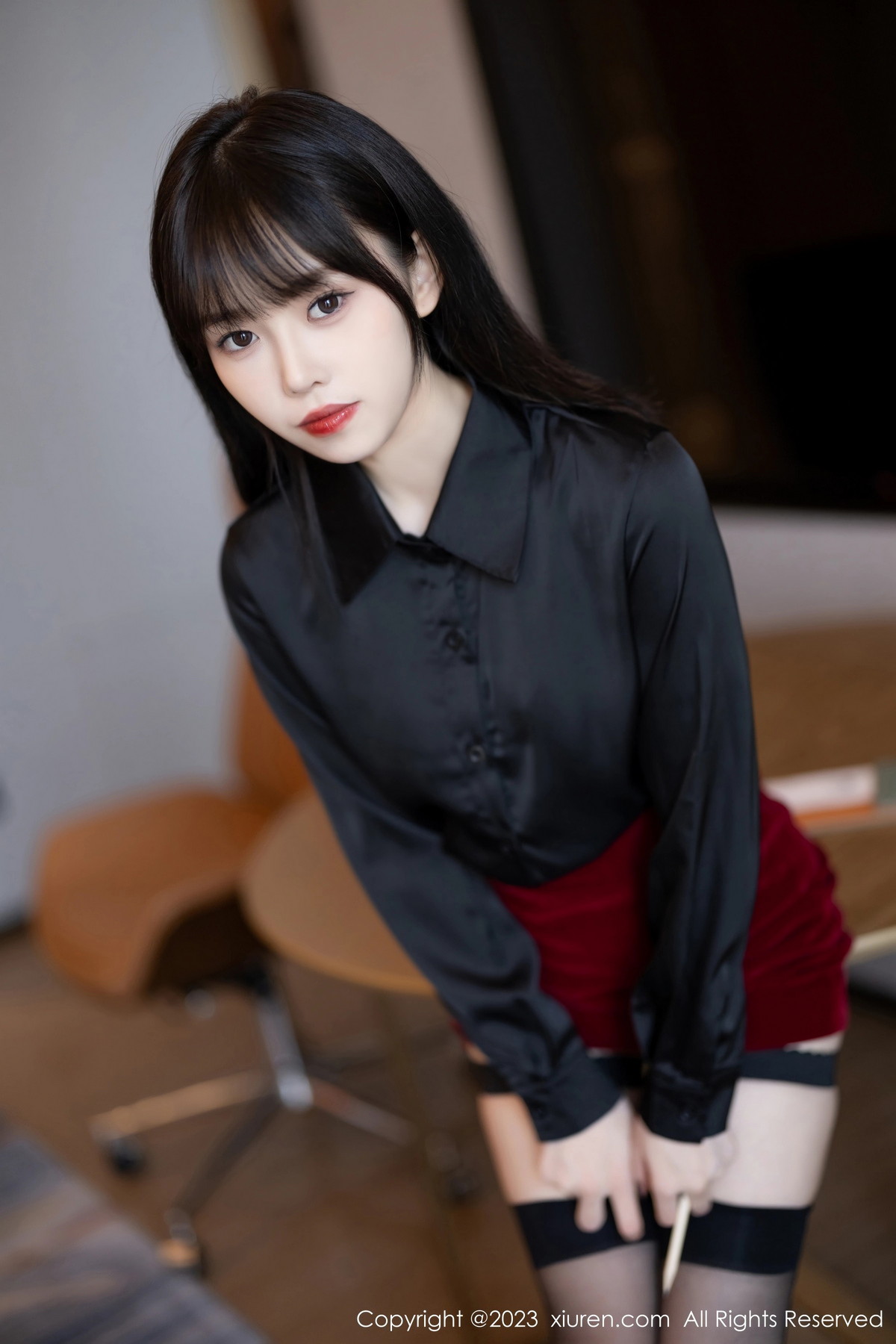 [XIAOYU]高清写真图 2023.07.05 VOL.1063 奶瓶. 黑丝美腿