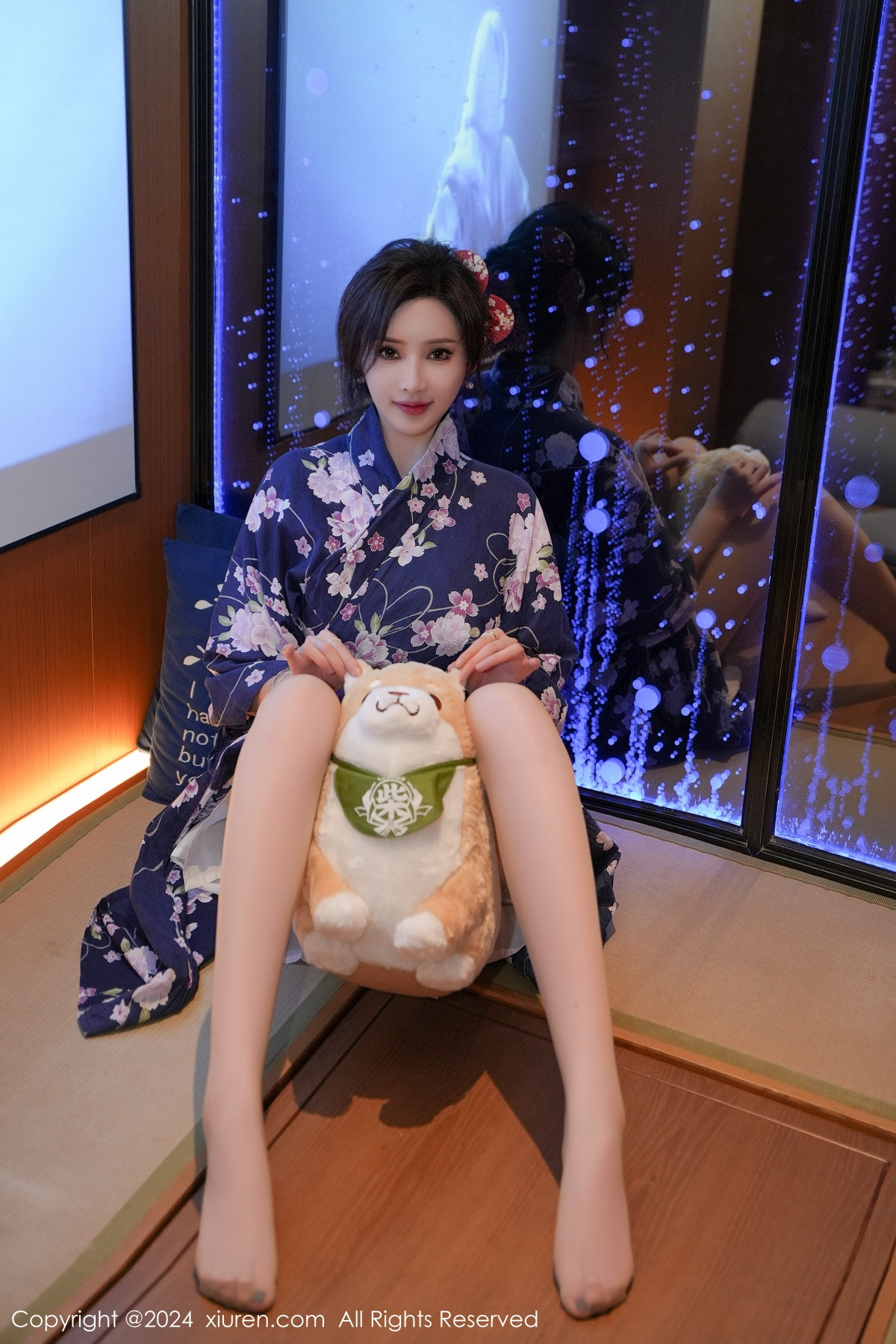 [XiuRen]高清写真图 2024.01.17 No.7975 Carol周妍希 和服美臀