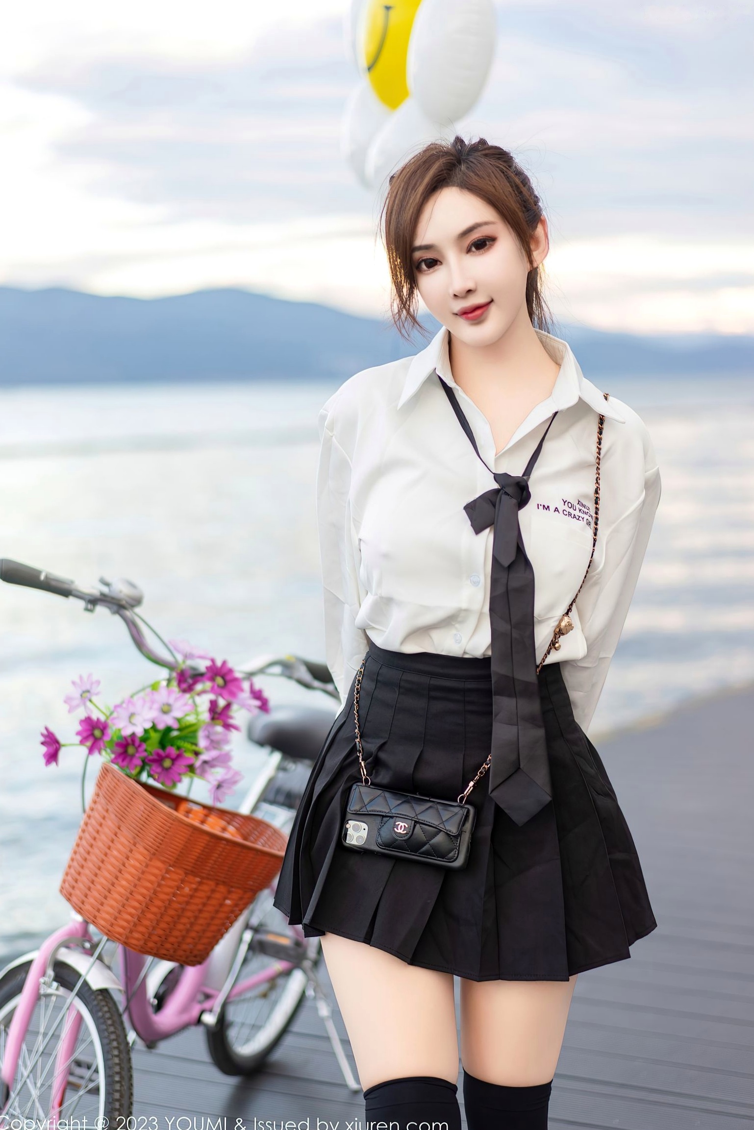 Gallery - YouMi尤蜜荟 - Chiness Model -903-周妍希：大理旅拍性感白衬衫黑短裙，制服诱惑与绝美背影勾勒极致曲线，无圣光大尺度私房写真尤蜜荟 - Chiness Model 性感诱惑大尺度私房照 周妍希女神私房照_秀色女神 - image 3
