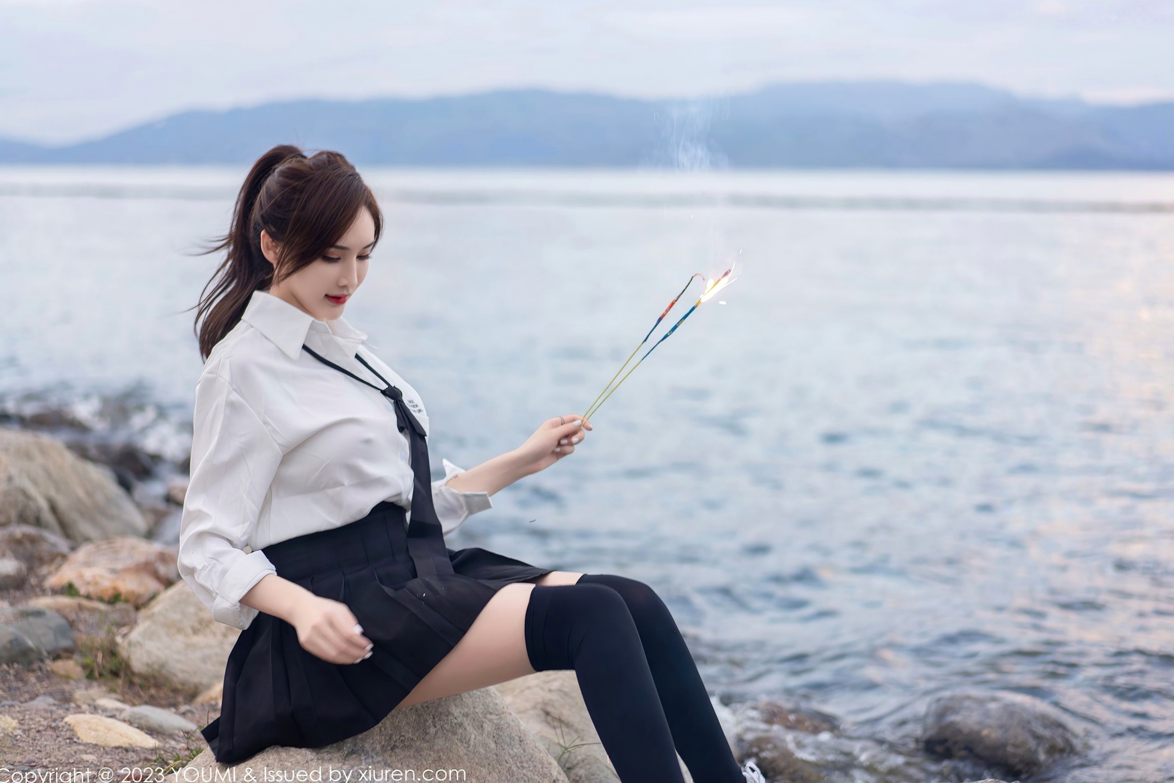 Gallery - YouMi尤蜜荟 - Chiness Model -903-周妍希：大理旅拍性感白衬衫黑短裙，制服诱惑与绝美背影勾勒极致曲线，无圣光大尺度私房写真尤蜜荟 - Chiness Model 性感诱惑大尺度私房照 周妍希女神私房照_秀色女神 - image 11