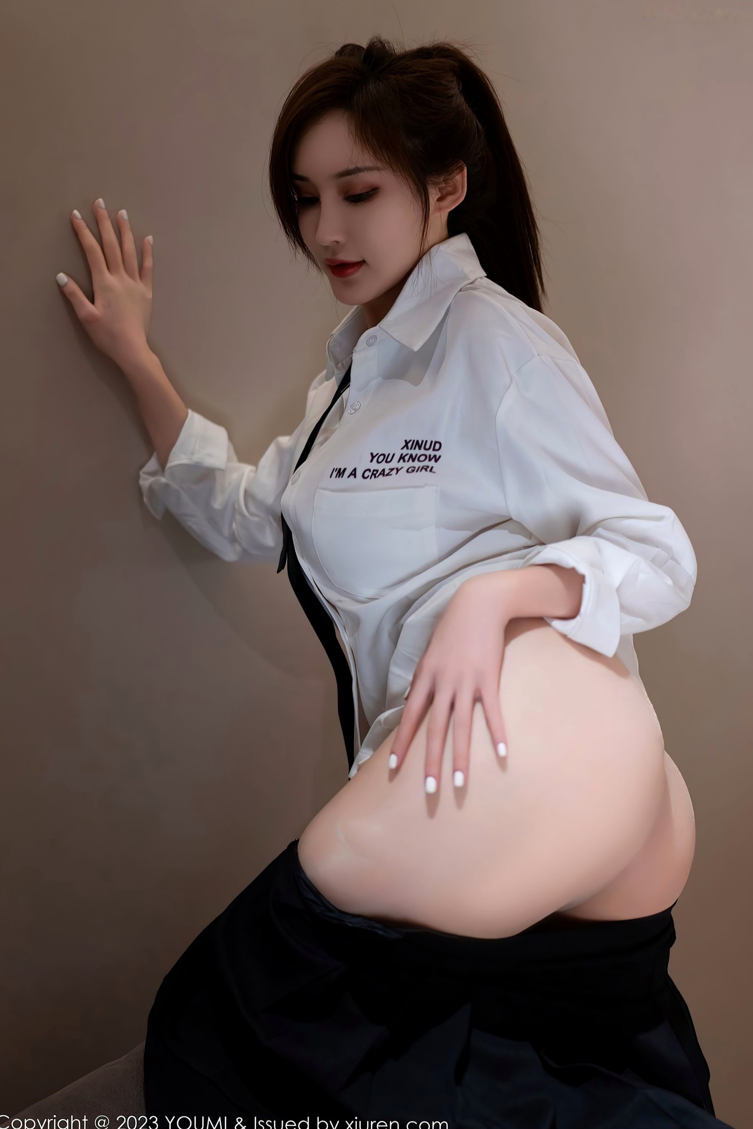 Gallery - YouMi尤蜜荟 - Chiness Model -903-周妍希：大理旅拍性感白衬衫黑短裙，制服诱惑与绝美背影勾勒极致曲线，无圣光大尺度私房写真尤蜜荟 - Chiness Model 性感诱惑大尺度私房照 周妍希女神私房照_秀色女神 - image 47