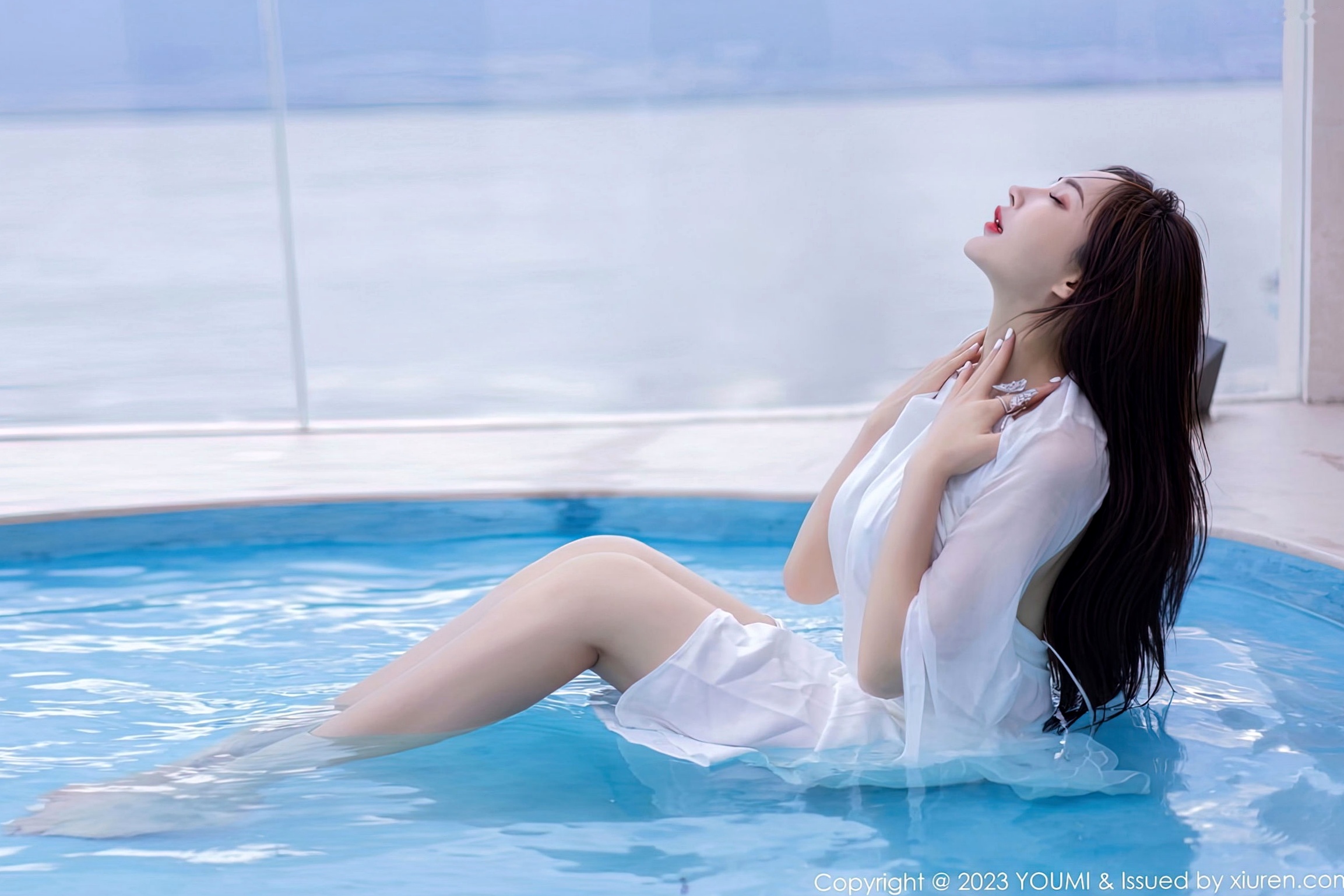 Gallery - YouMi尤蜜荟 - Chiness Model 897期：周妍希浴室湿身大尺度写真，极致诱惑无圣光，展现傲人曲线与白嫩肌肤视觉盛宴尤蜜荟 - Chiness Model 性感湿身大尺度白嫩 周妍希女神私房照_秀色女神 - image 2