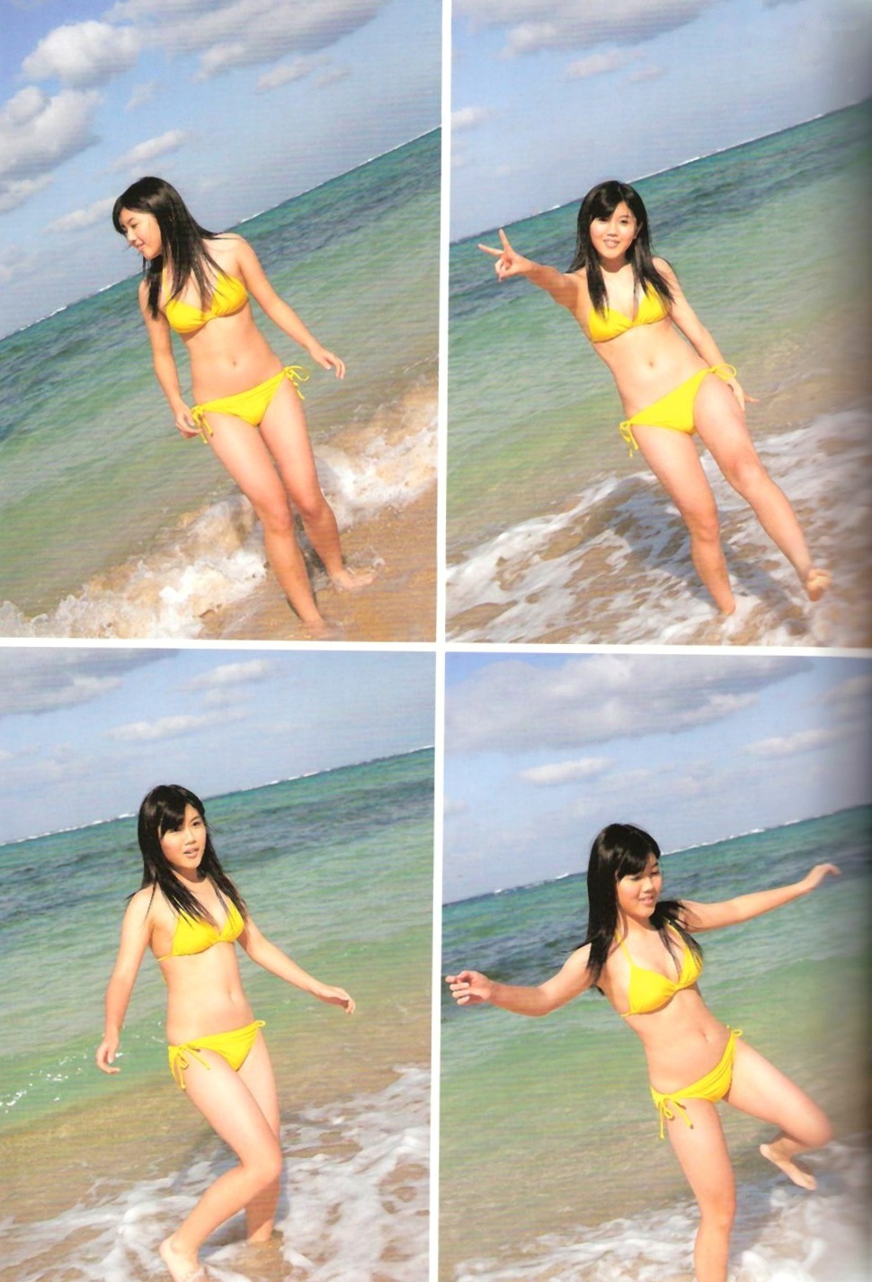 Gallery - PB写真集_宮崎美穂《Shining Sky》校服清纯甜美与泳装性感诱惑高清写真日本清纯比基尼校服治愈系 宫崎美穗女神私房照_秀色女神 - image 4
