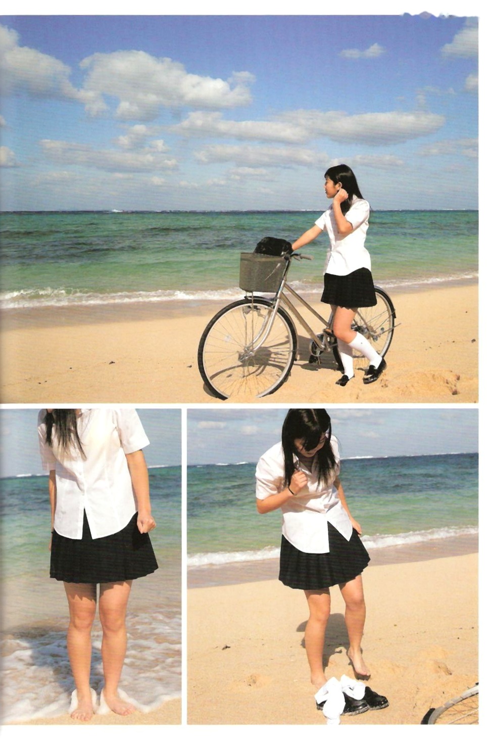 Gallery - PB写真集_宮崎美穂《Shining Sky》校服清纯甜美与泳装性感诱惑高清写真日本清纯比基尼校服治愈系 宫崎美穗女神私房照_秀色女神 - image 77