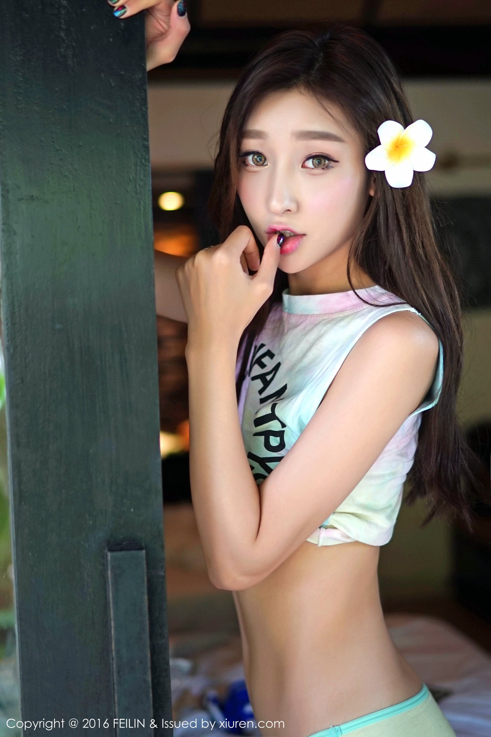 李筱乔JoJo [FEILIN嗲囡囡]高清写真图2016.08.08 VOL.049