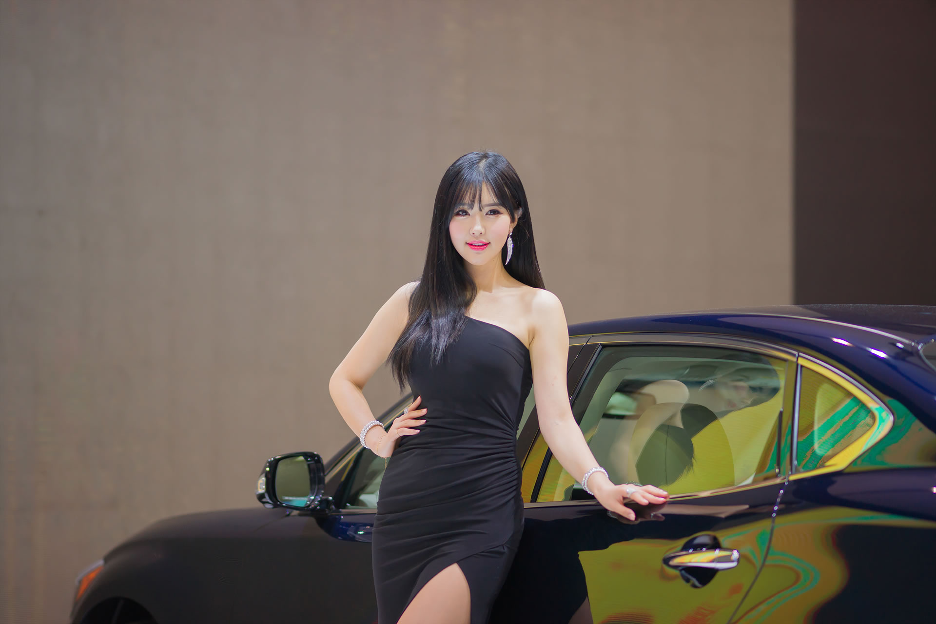崔星河 2015韩国国际车展韩国丽人