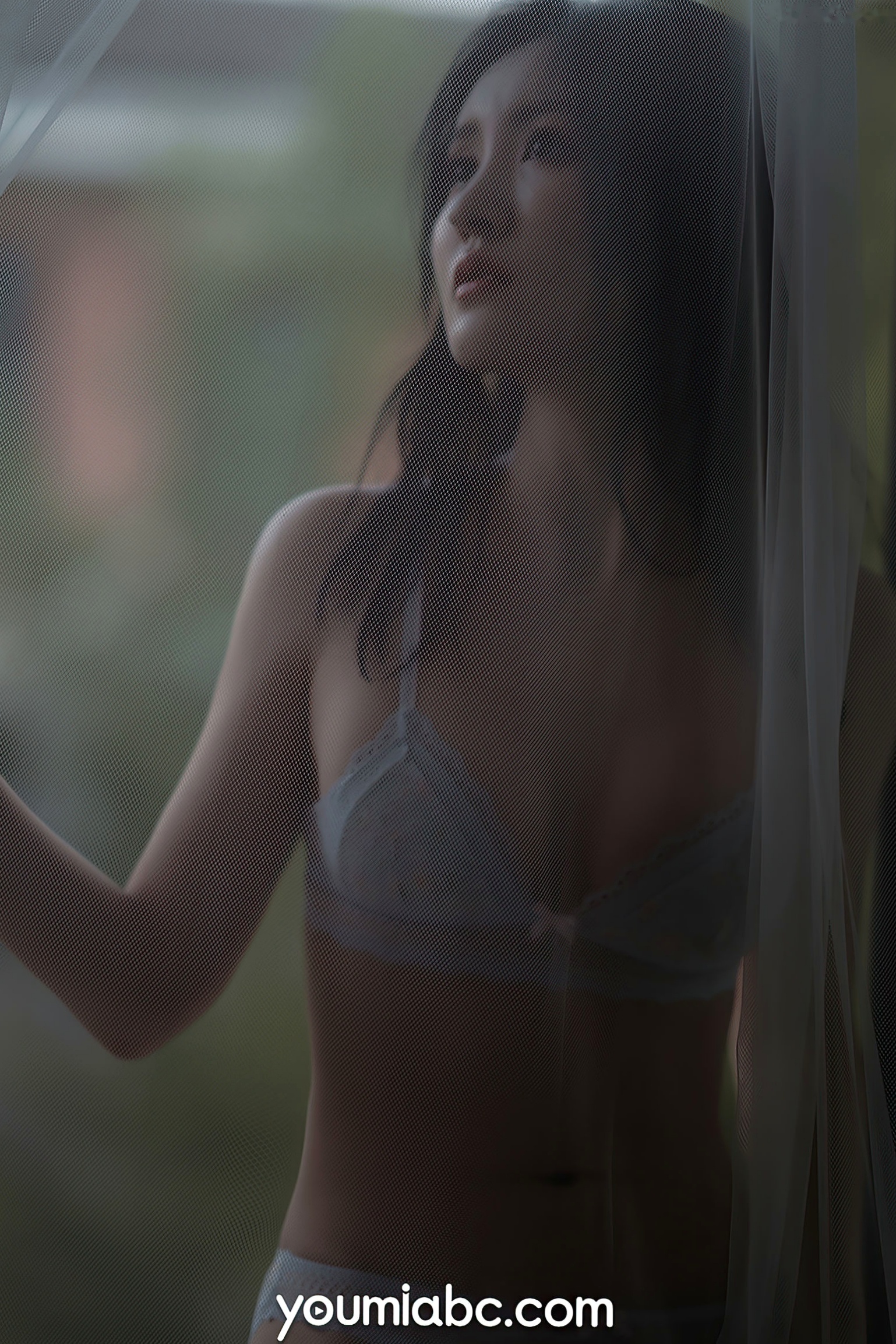 Gallery - YouMi尤蜜-沈梦瑶《飘窗幻梦》私房照，窗边薄纱下的曼妙身姿，高清性感诱惑写真尤蜜荟 - Chiness Model 私房照性感女神诱惑 沈梦瑶女神私房照_秀色女神 - image 27