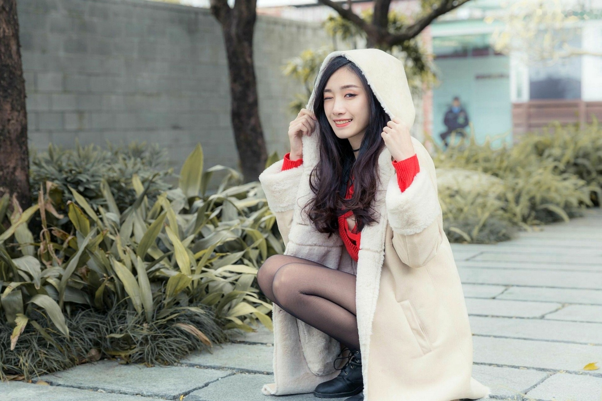 Gallery - 台湾正妹段璟乐：花博公园高清街拍写真，百变女神清纯与性感并存台湾街拍女神清新性感 段乐乐女神私房照_秀色女神 - image 31