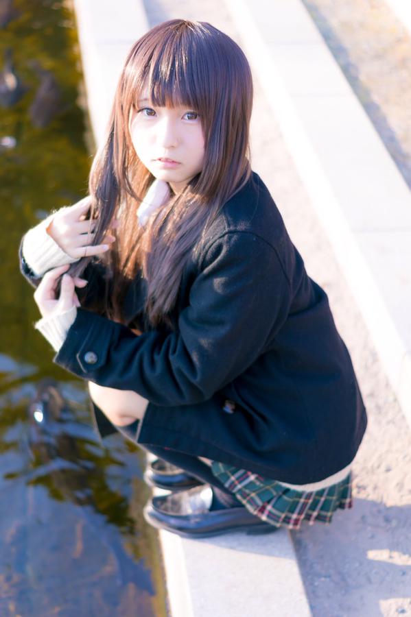 あんにゅい豆腐 迷人的小恶魔系制服打扮超cute