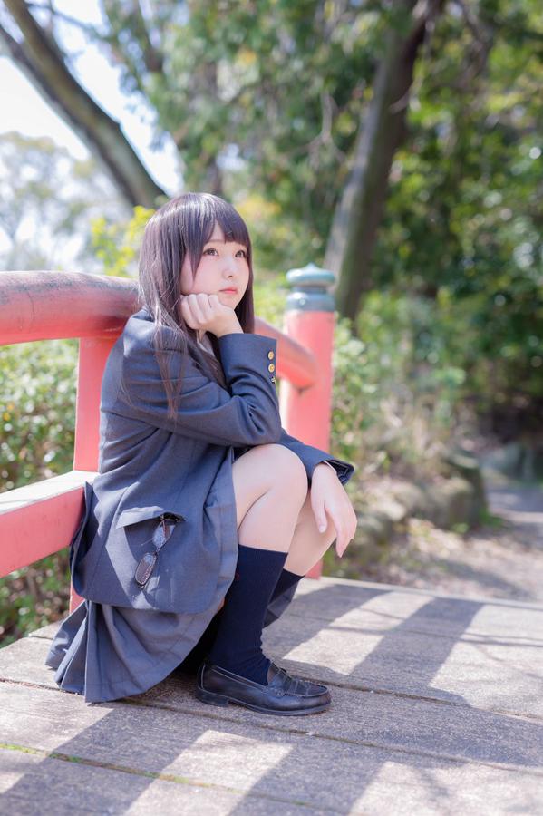 あんにゅい豆腐 迷人的小恶魔系制服打扮超cute