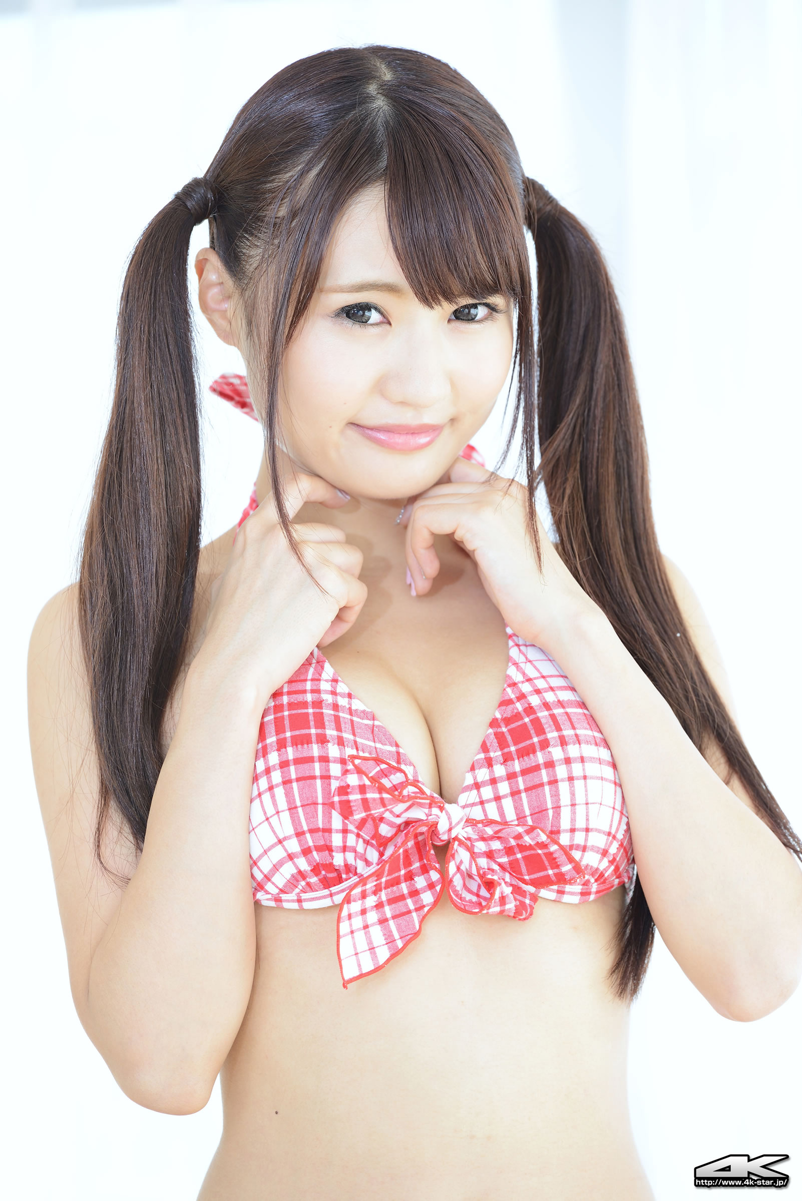 中村奏絵 [4K-STAR]高清写真图NO.00501 水着（チェック）