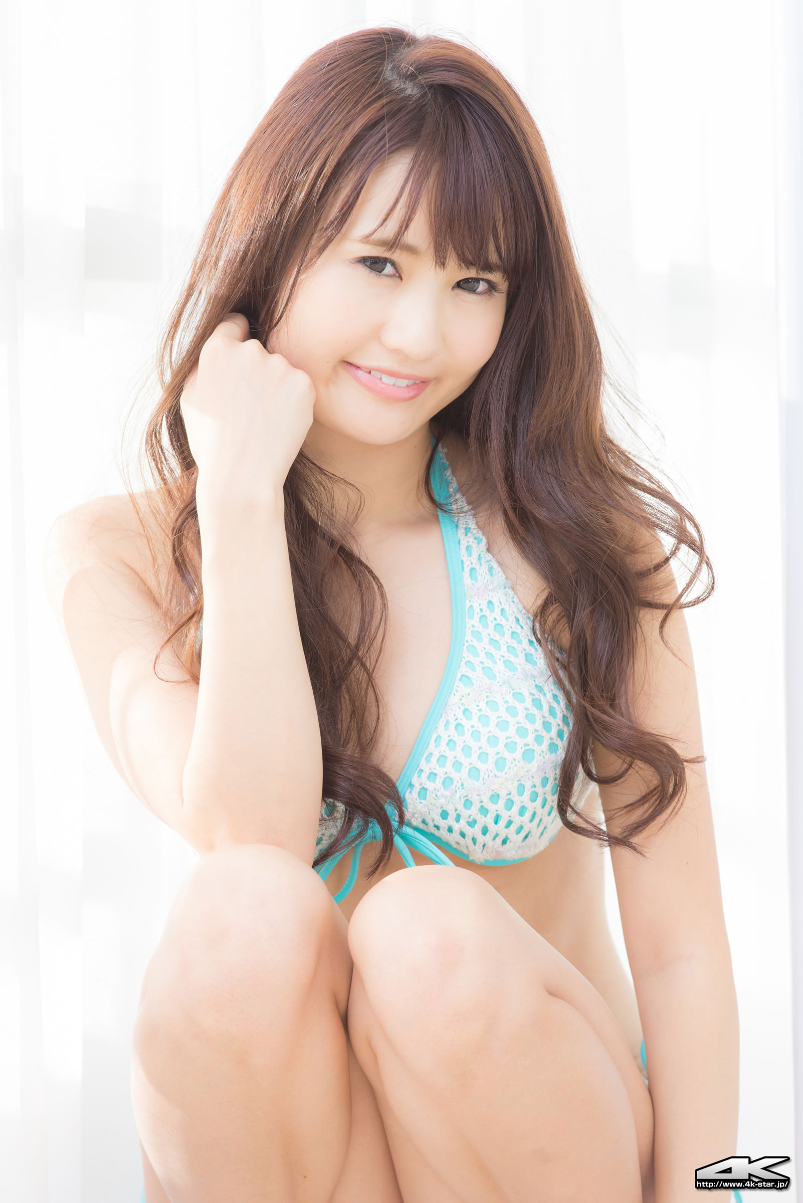 中村奏絵 [4K-STAR]高清写真图2016.03.21 N0.518 水着（水色）