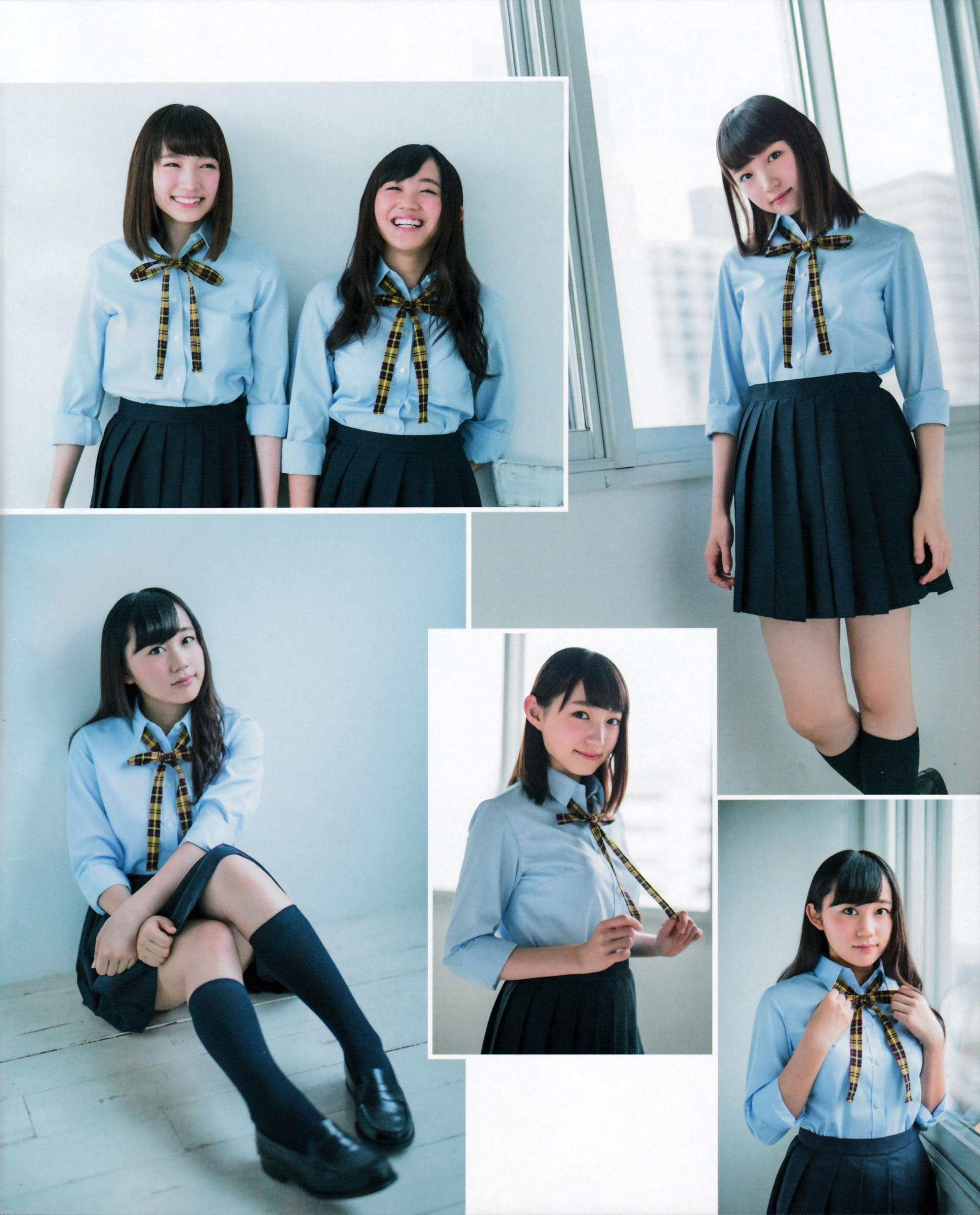 [Bomb Magazine]高清写真图2015.5 兒玉遙 宮脇咲良 朝長美桜 穴井千尋＆本村碧唯 植木南央 村重杏奈 藪下柊 太田夢莉