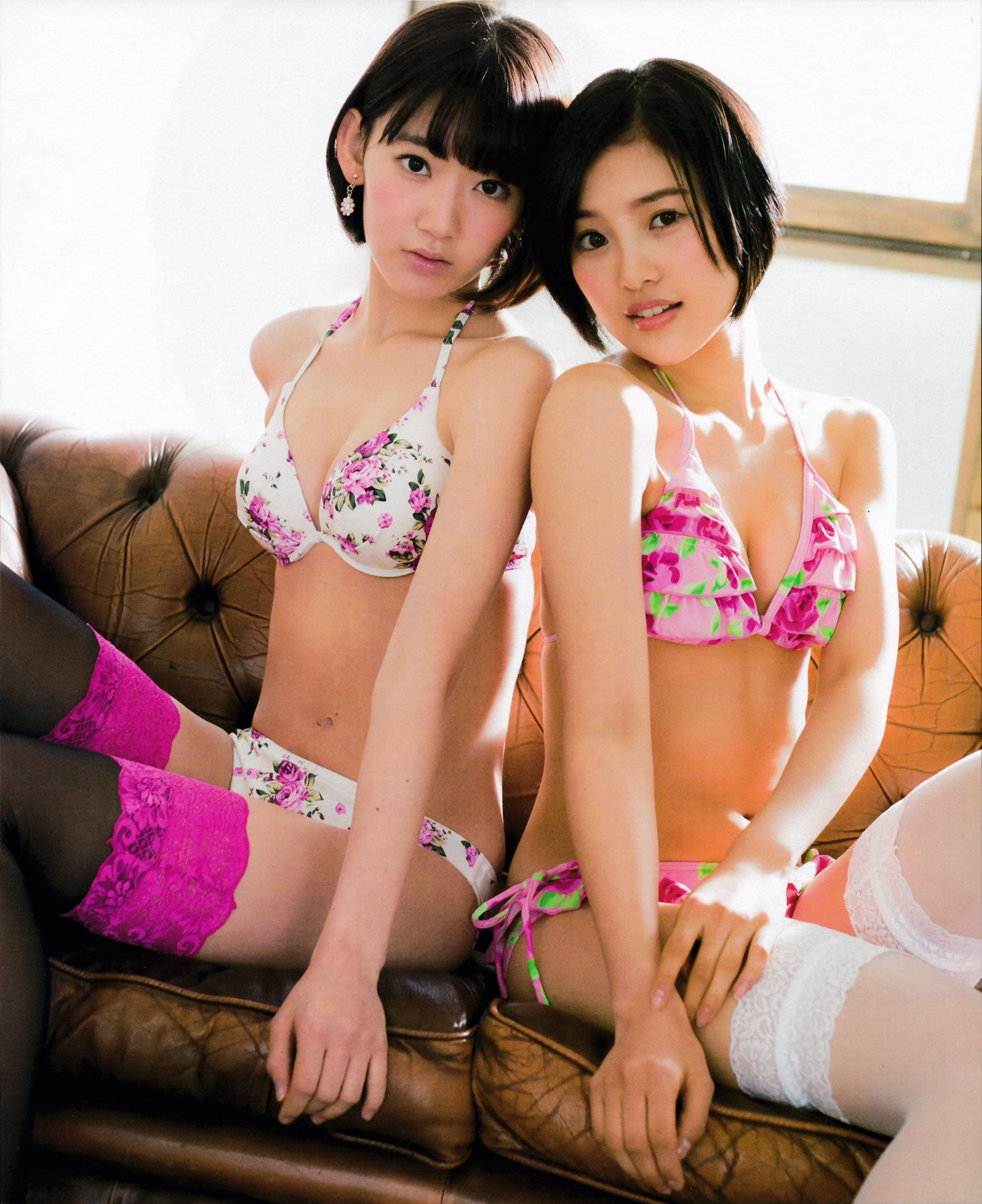 [Bomb Magazine]高清写真图2015.5 兒玉遙 宮脇咲良 朝長美桜 穴井千尋＆本村碧唯 植木南央 村重杏奈 藪下柊 太田夢莉