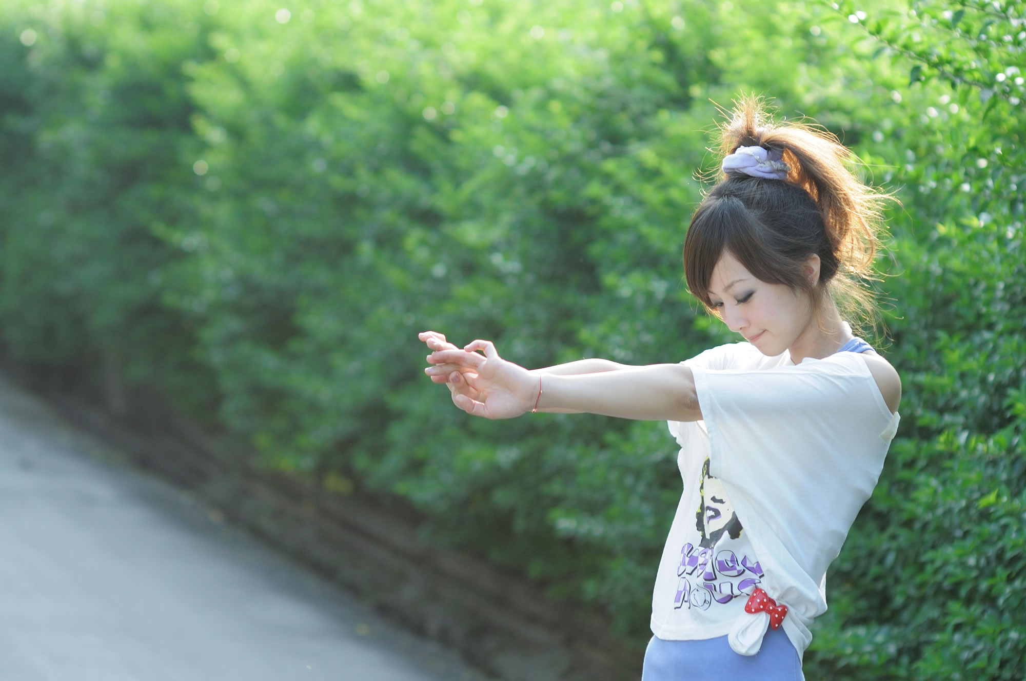张凯洁 台湾清纯美女果子MM@陽明山美軍宿舍 (一）