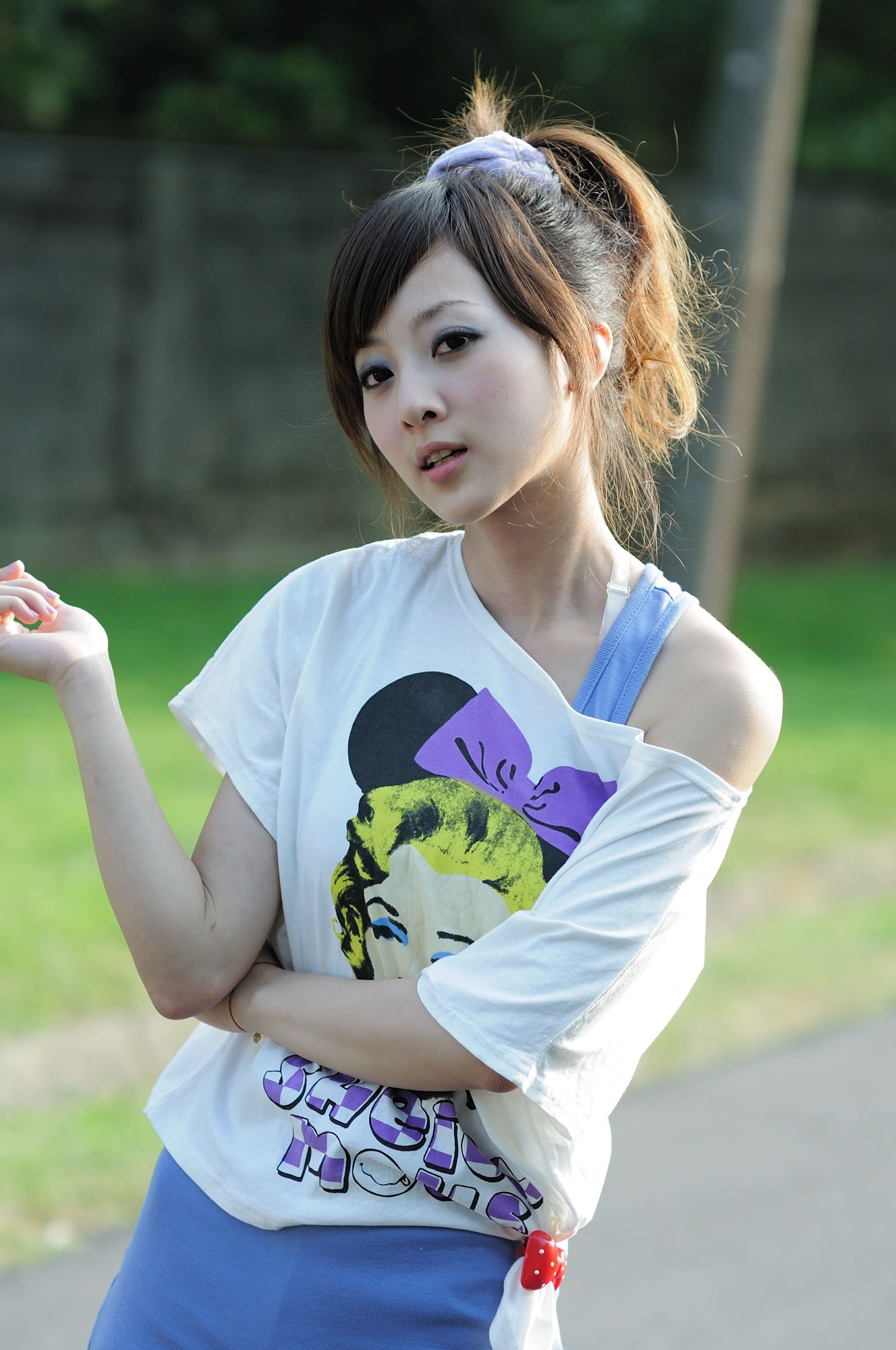 张凯洁 台湾清纯美女果子MM@陽明山美軍宿舍 (一）