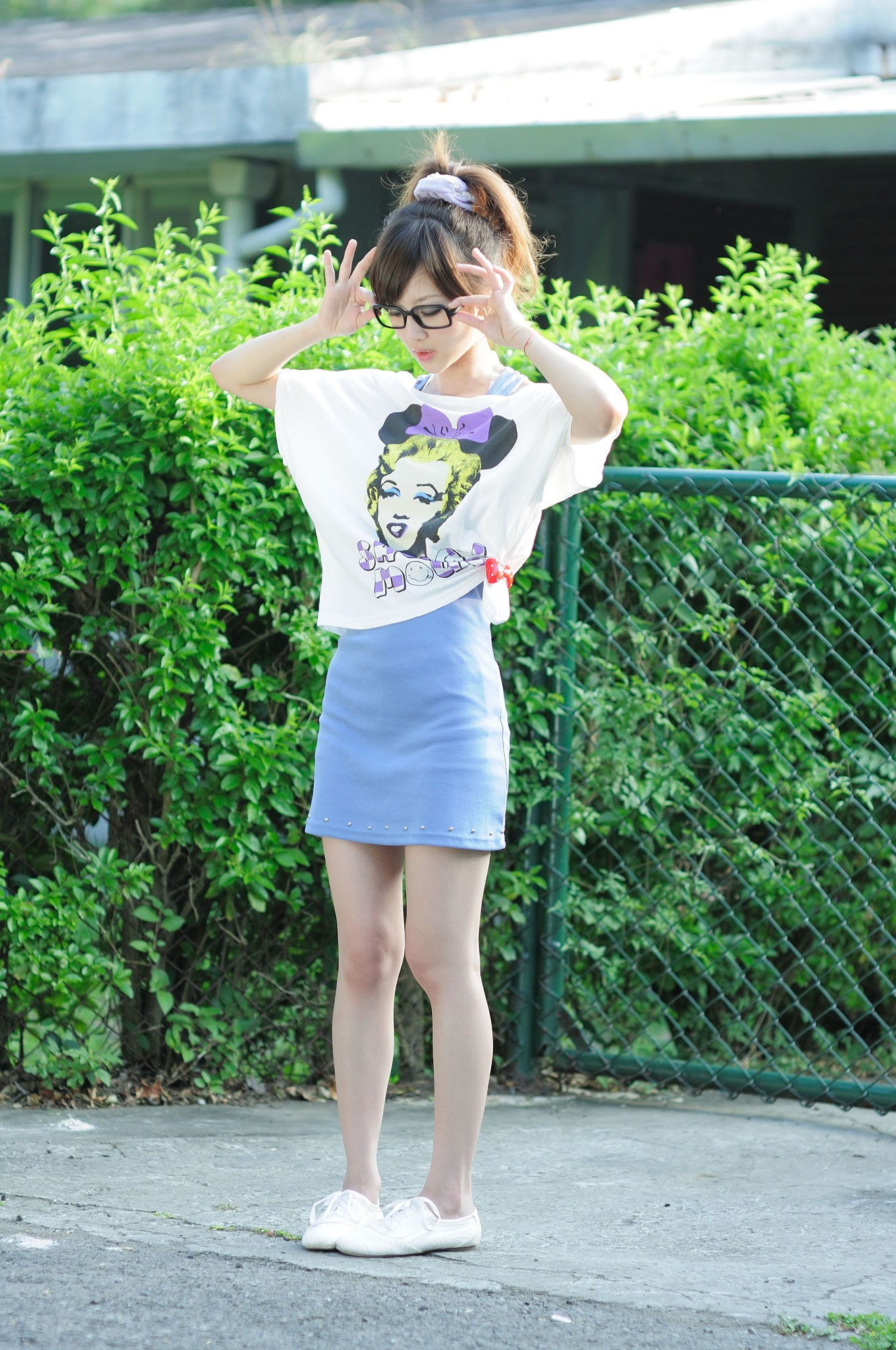 张凯洁 台湾清纯美女果子MM@陽明山美軍宿舍 (一）