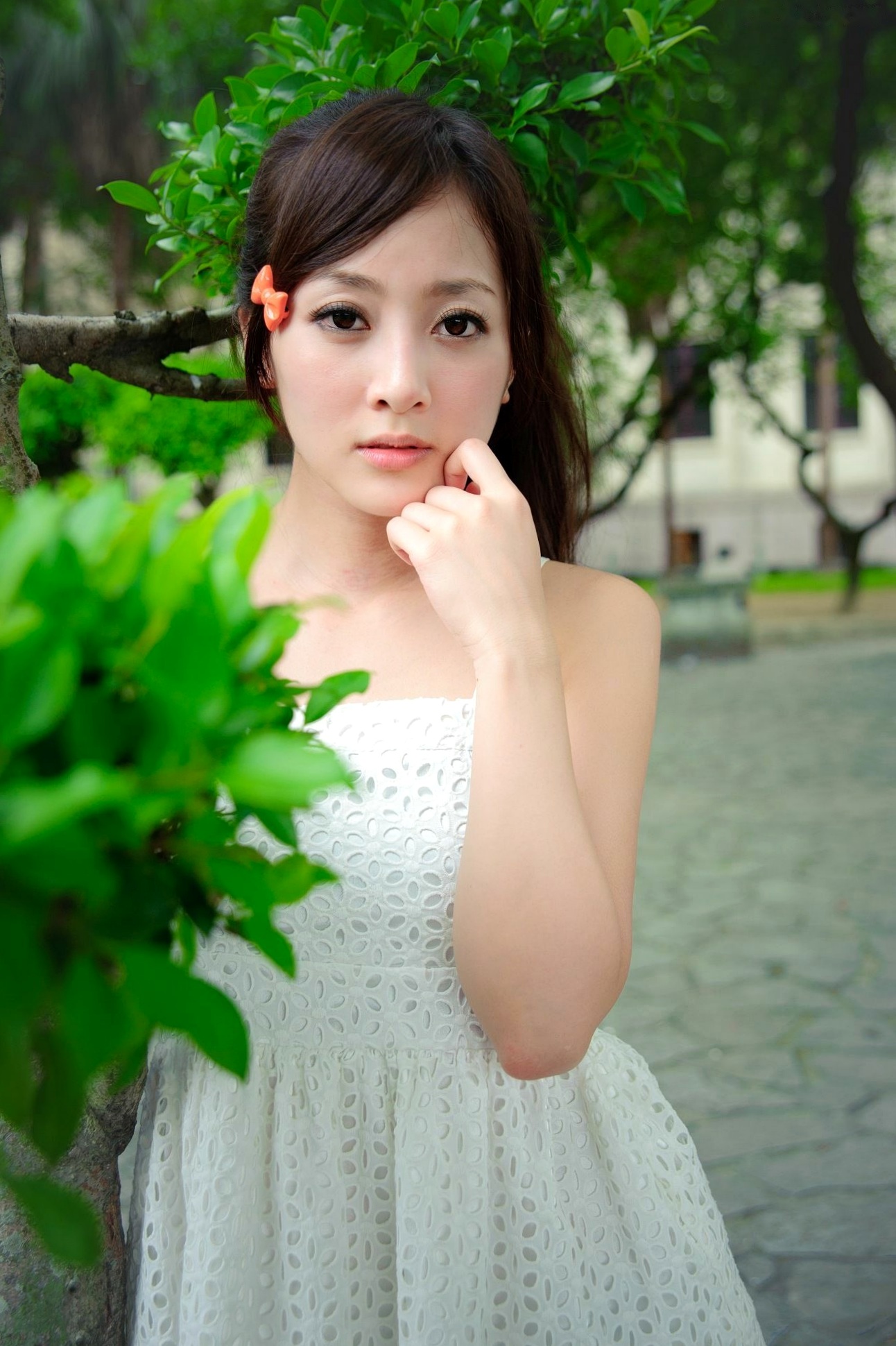 Gallery - 台湾正妹张允霏果子MM：228公园户外街拍写真，清新运动风造型，展现青春校园活力感台湾街拍清新户外女神 张凯洁女神私房照_秀色女神 - image 30