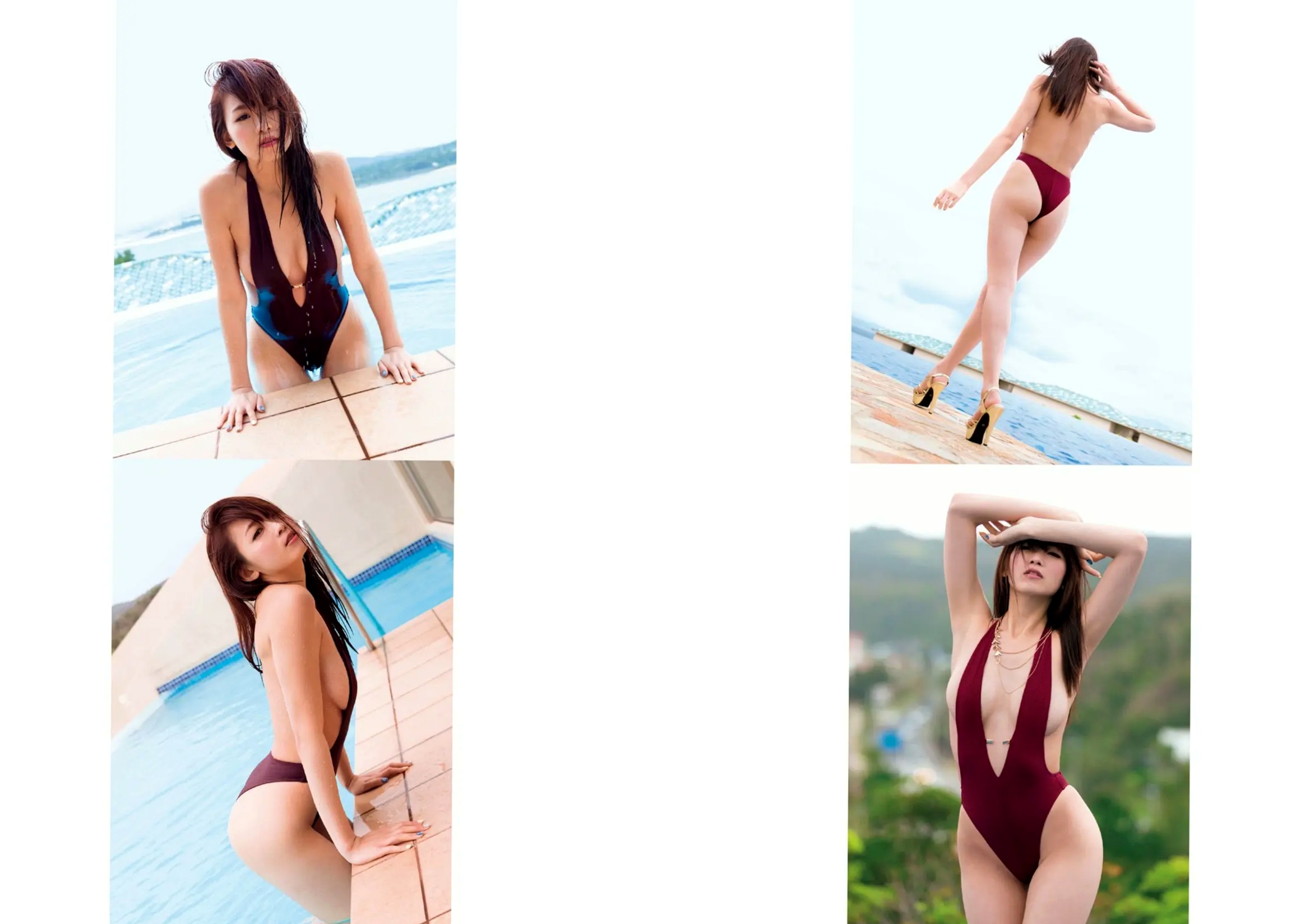 Gallery - 早濑あや - PERFECT 高清写真，居家比基尼、冷艳蓝裙与黑色蕾丝内衣诱惑，展现绝美身材与多种风格性感日本内衣丝袜诱惑 早濑彩女神私房照_秀色女神 - image 21