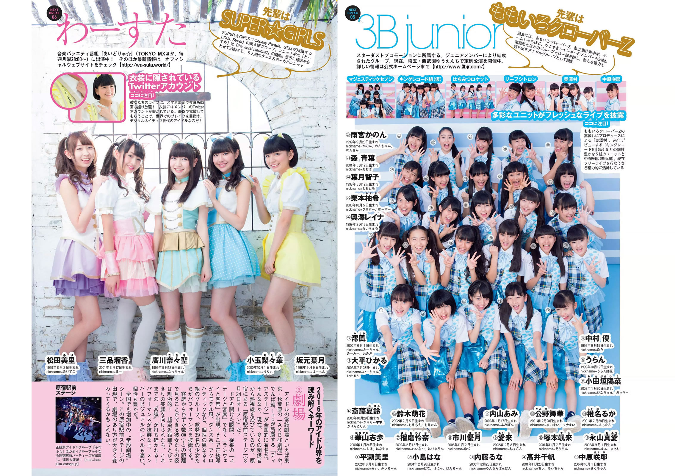 [Weekly Playboy]高清写真图2015 No.49 小島瑠璃子 佐藤美希 笛木優子 宮脇麻那 橘花凛 森下まい 希志あいの [23P]高清写真图