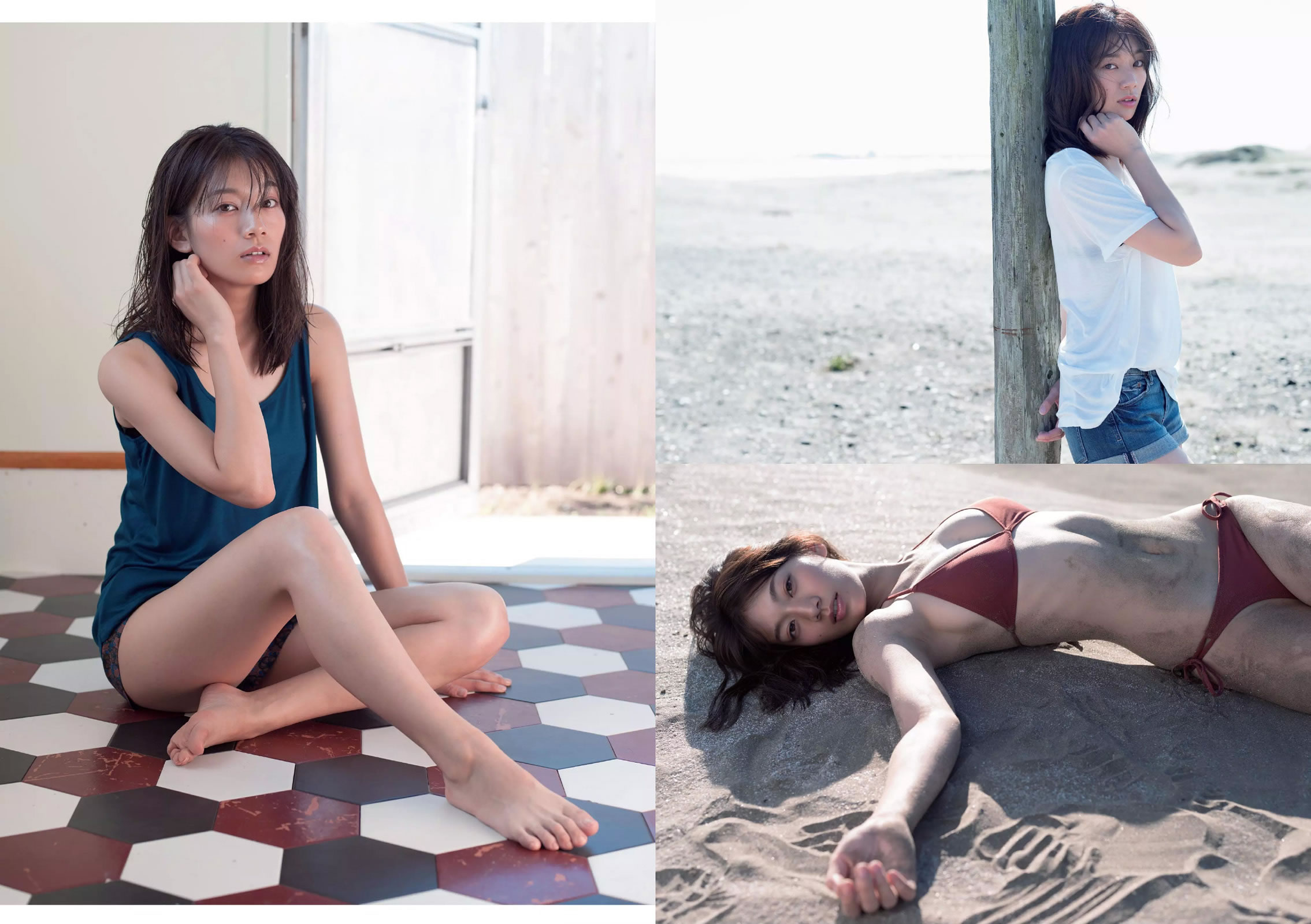[Weekly Playboy]高清写真图2015 No.49 小島瑠璃子 佐藤美希 笛木優子 宮脇麻那 橘花凛 森下まい 希志あいの [23P]高清写真图