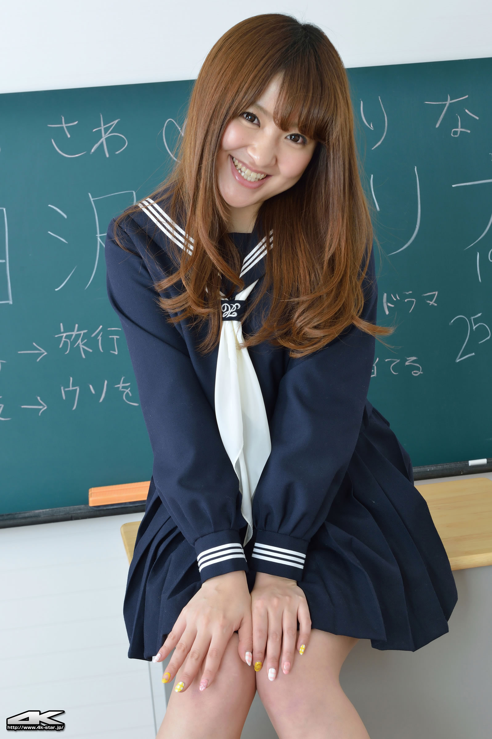 白沢マリナ [4k-star]高清写真图No.00251 セーラー服