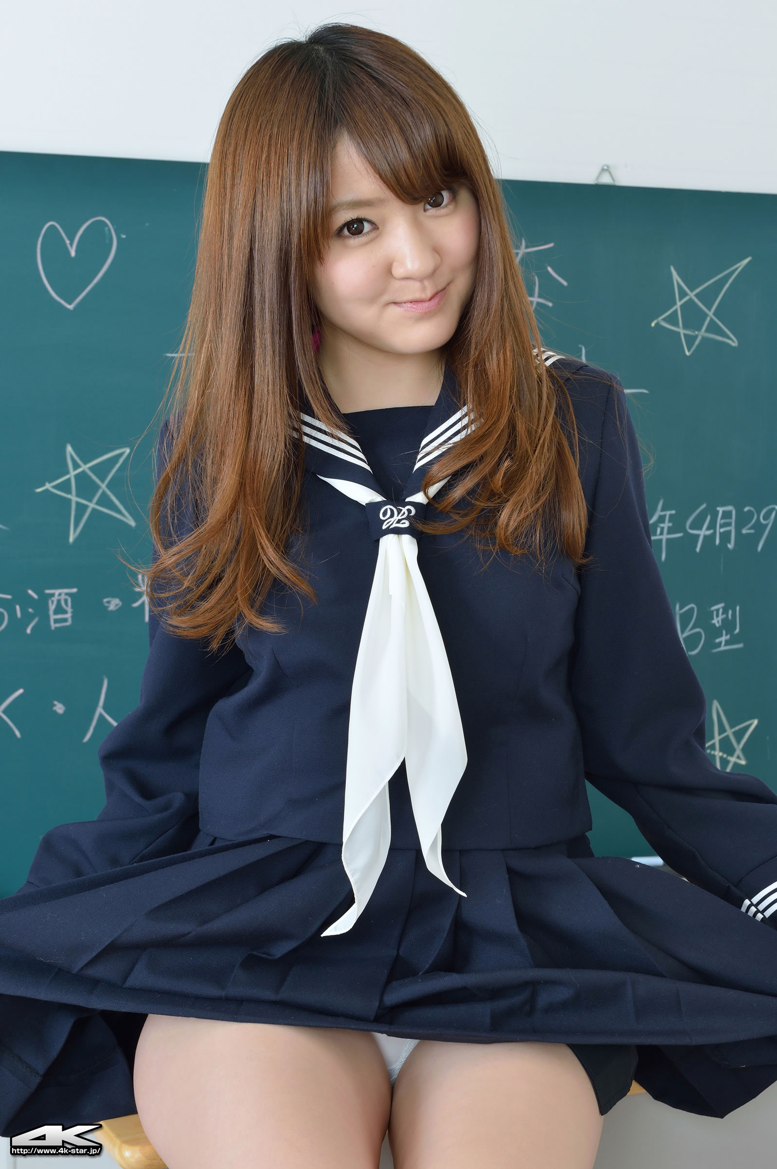 白沢マリナ [4k-star]高清写真图No.00251 セーラー服
