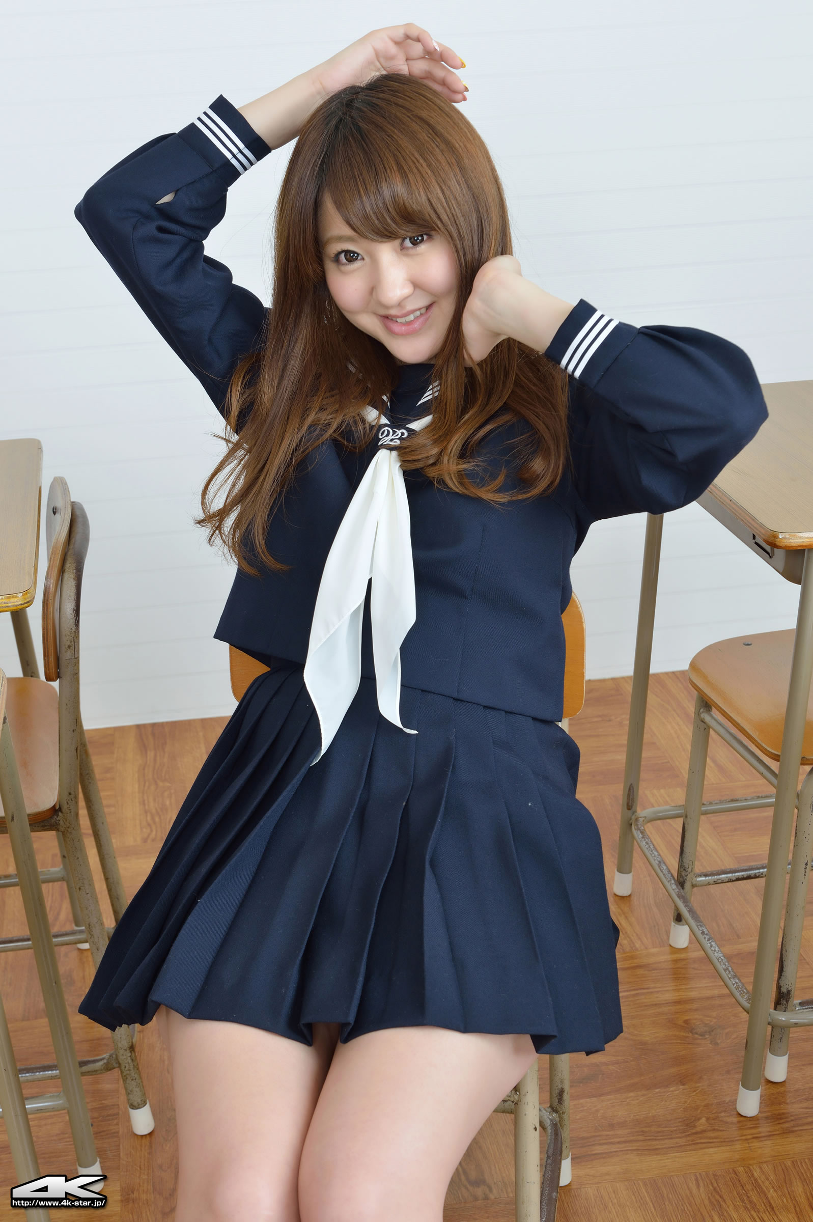 白沢マリナ [4k-star]高清写真图No.00251 セーラー服