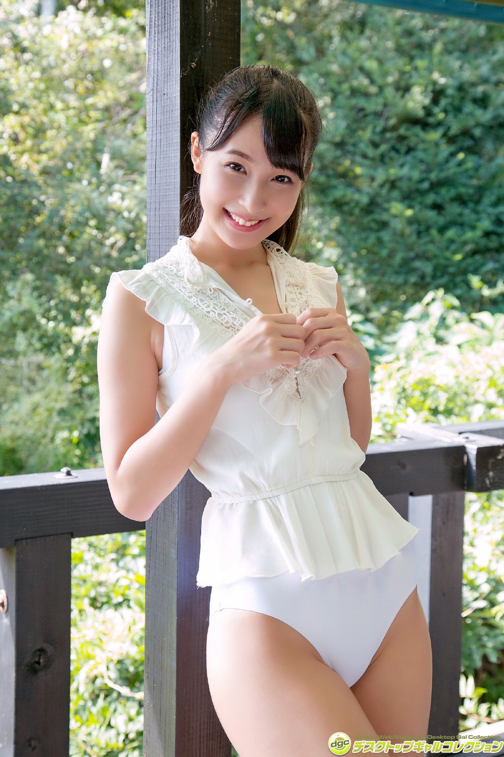 川崎あや [DGC]高清写真图No.1347 ウエストのクビレ54cm!魅惑のボディ!