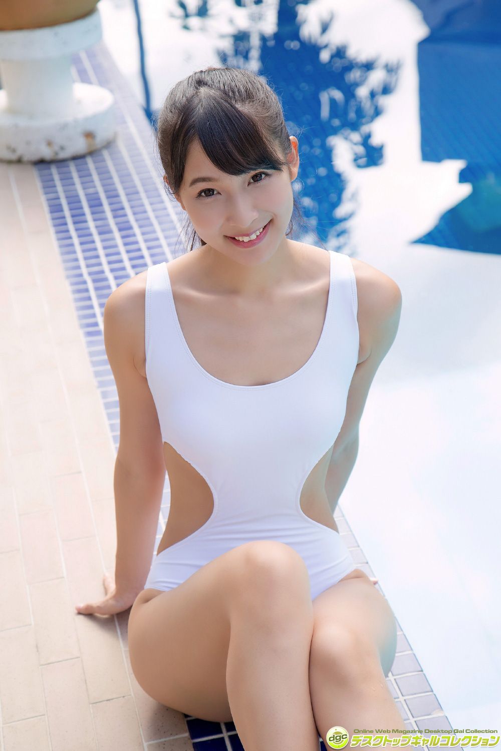 川崎あや [DGC]高清写真图No.1347 ウエストのクビレ54cm!魅惑のボディ!