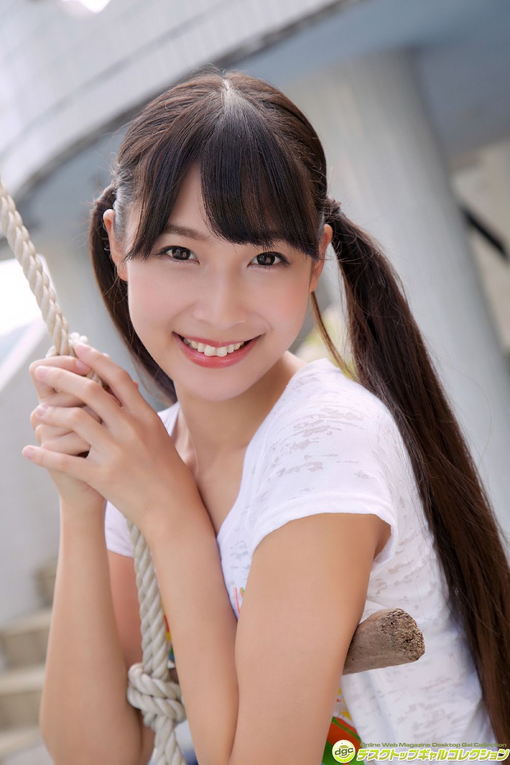 川崎あや [DGC]高清写真图No.1347 ウエストのクビレ54cm!魅惑のボディ!